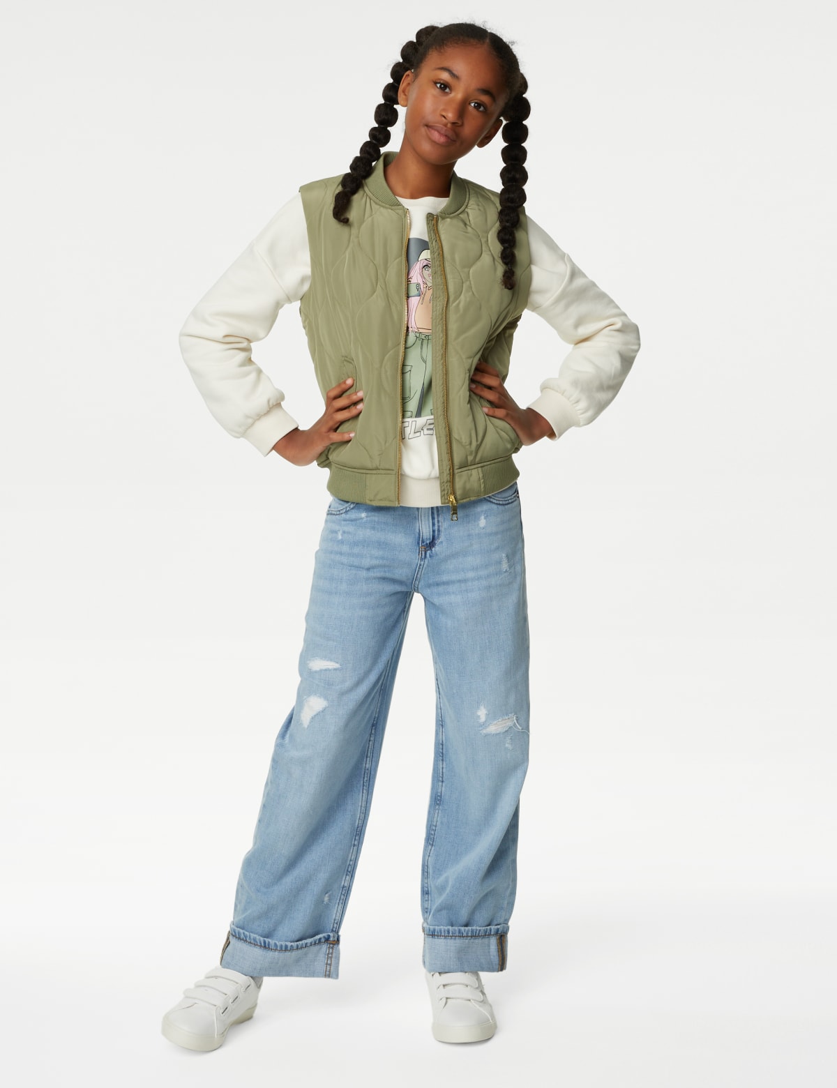 

Marks & Spencer Stormwear™ Padded Gilet (6-16 Yrs) (GIRLS, GREEN, 7-8 Y)