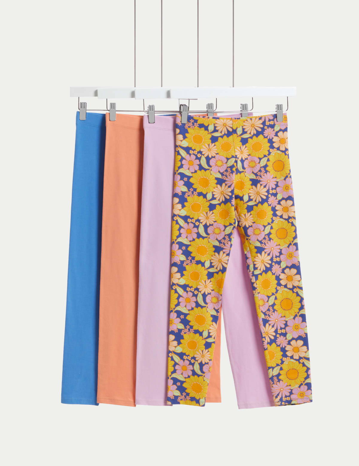 

Marks & Spencer 4pk Cotton Rich Leggings (GIRLS, MULTI, 13-14)