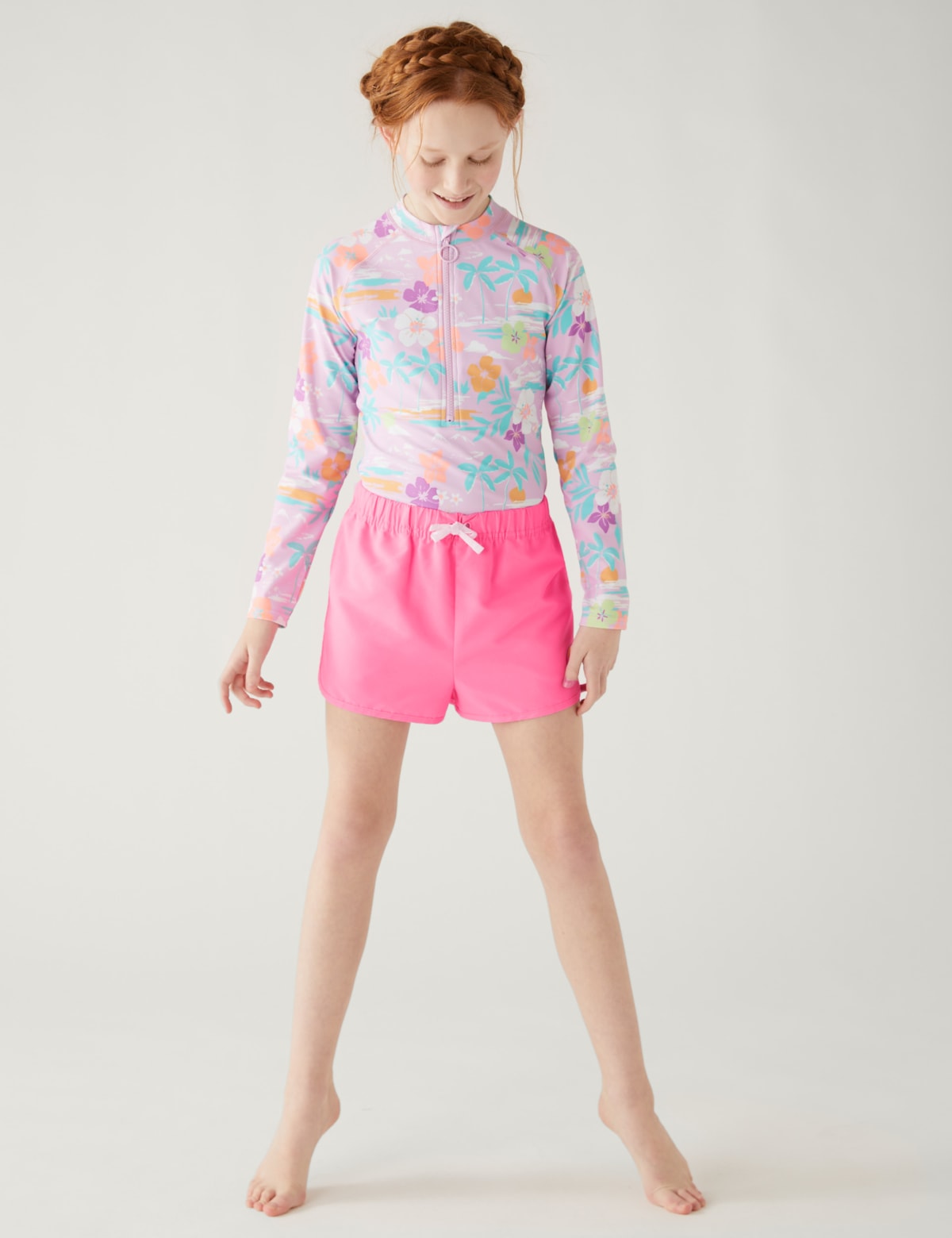 

Marks & Spencer Swim Shorts (GIRLS, PINK, 13-14)