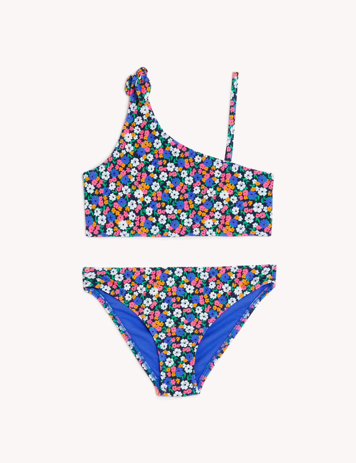 

Marks & Spencer Floral One Shoulder Bikini (GIRLS, MULTI, 9-10Y)