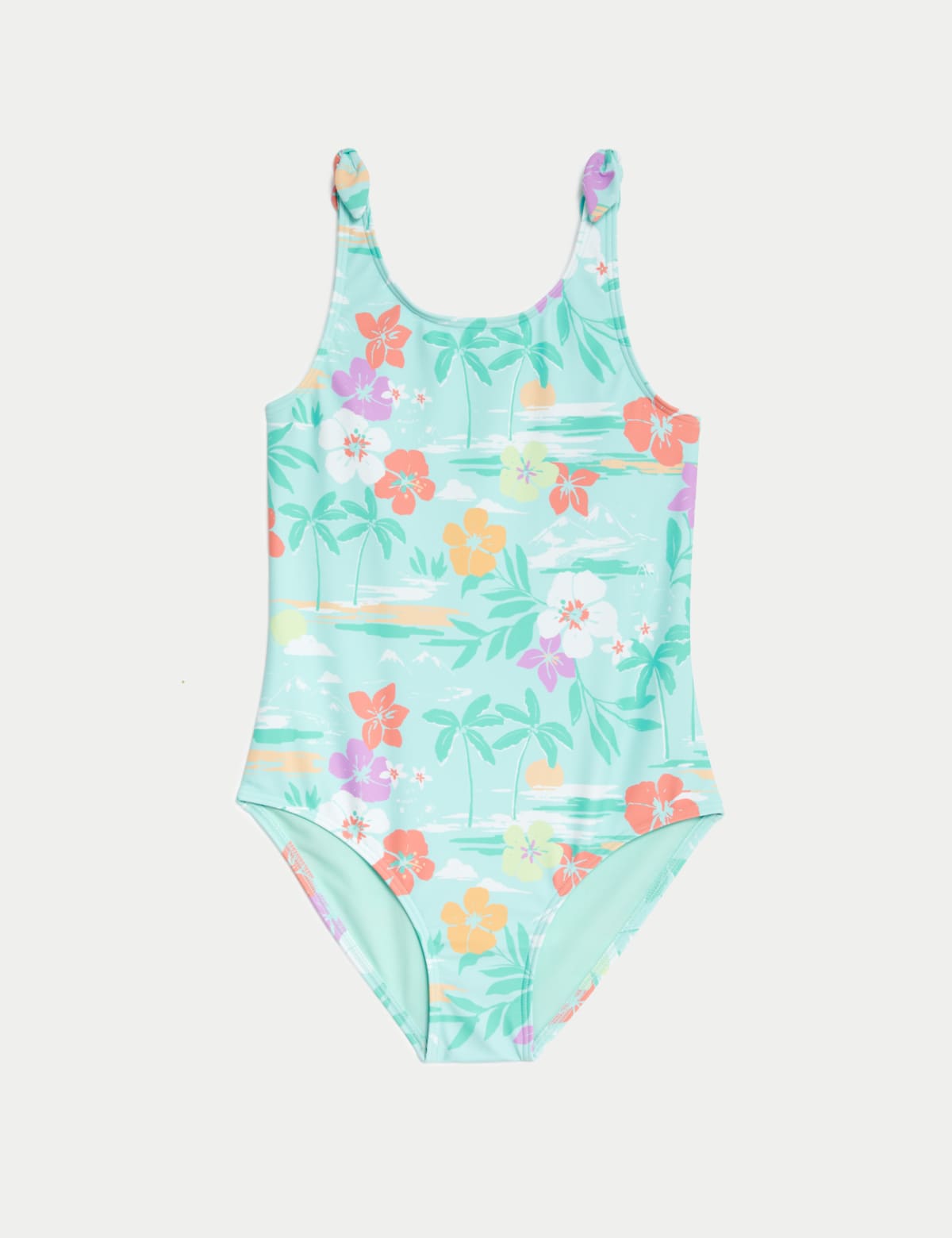 

Marks & Spencer Tropical Swimsuit (6-16 Yrs) (GIRLS, AQUA, 13-14)