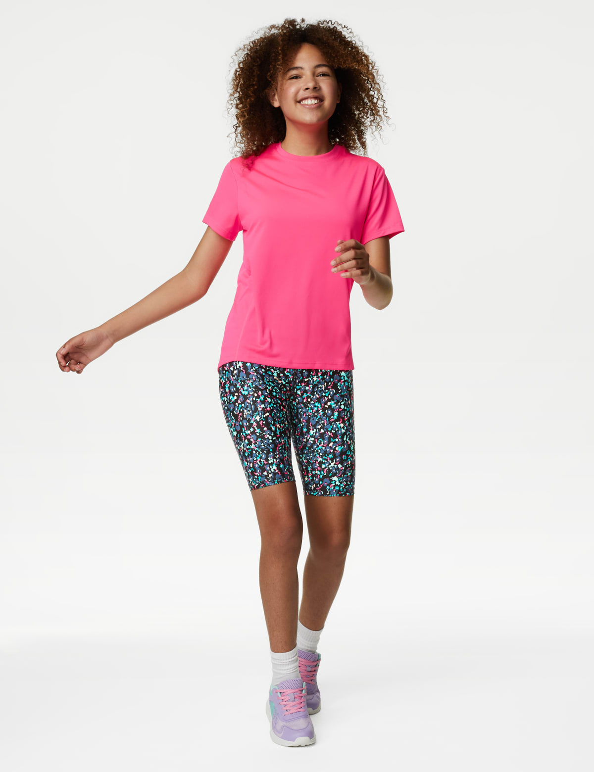 

Marks & Spencer Printed Cycling Shorts (GIRLS, BLACK MIX, 9-10Y)