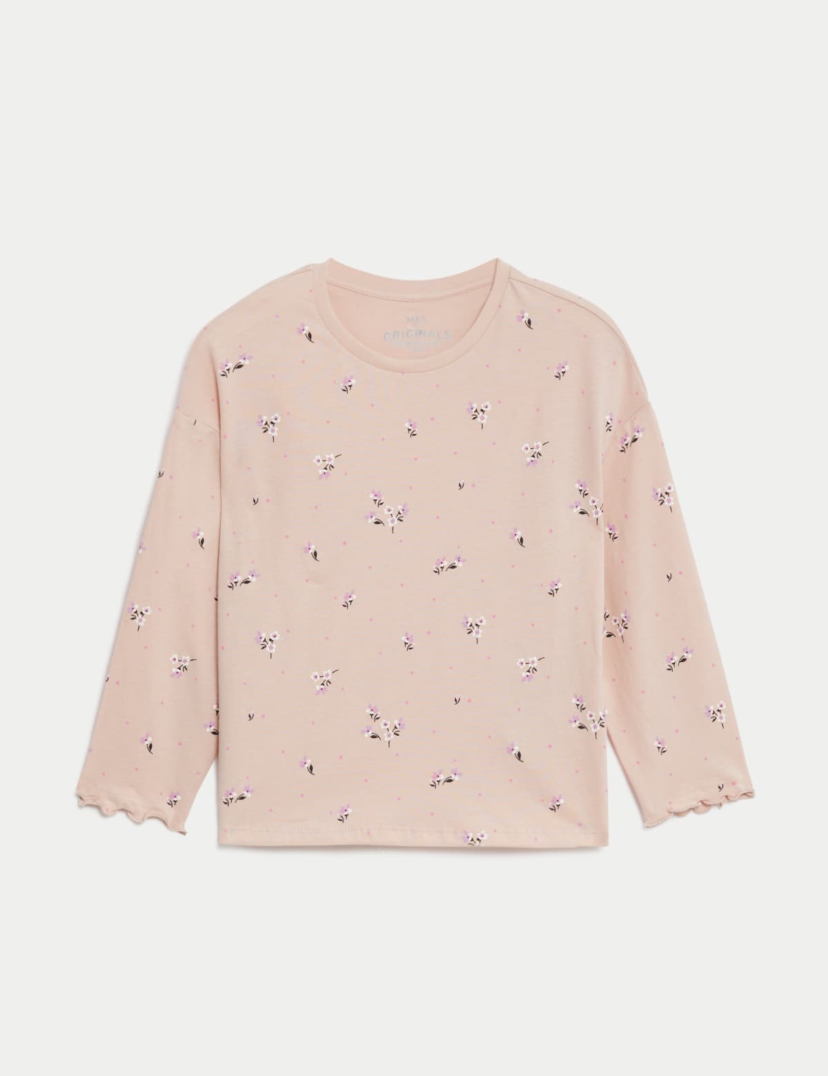 

Marks & Spencer Pure Cotton Floral Top (GIRLS, PINK, 2-3 Y)