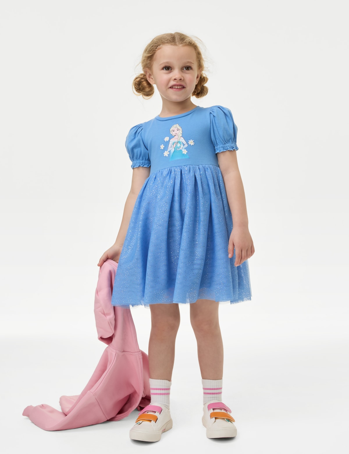 

Marks & Spencer Tulle Disney Frozen™ Dress (2-8 Yrs) (GIRLS, FRESH BLUE, 5-6 Y)