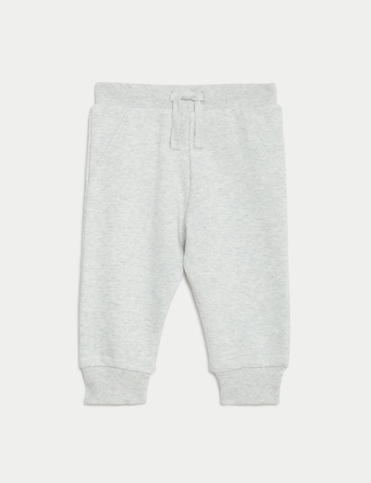 

Marks & Spencer Cotton Rich Plain Joggers (0-3 Yrs) (BOYS, GREY MARL, 12-18)