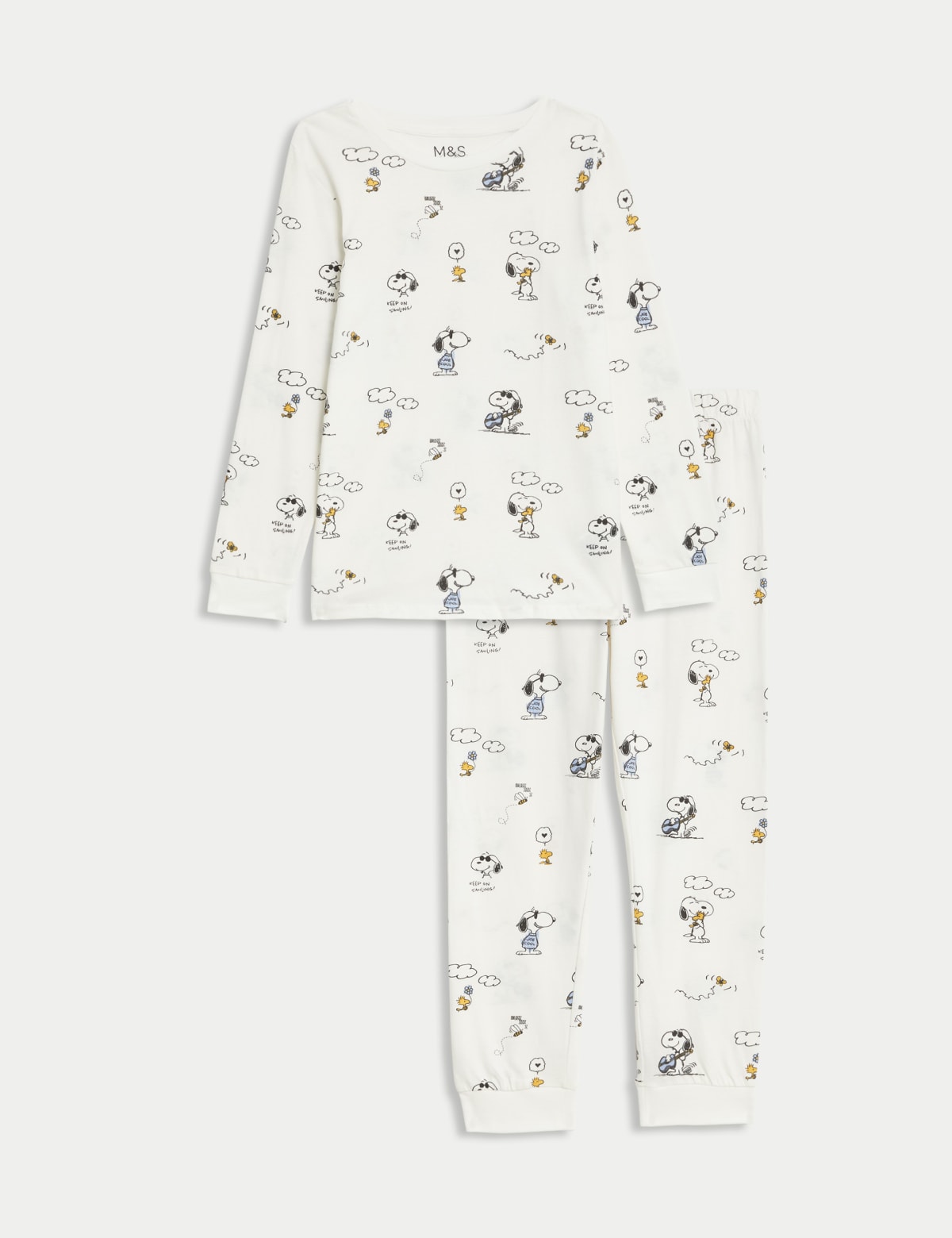 

Marks & Spencer Snoopy™ Pyjamas (6-16 Yrs) (GIRLS, ECRU, 9-10Y)