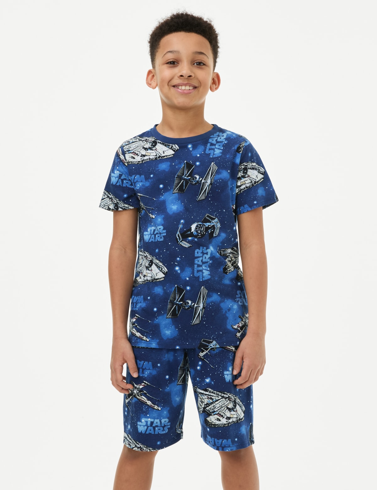 

Marks & Spencer Star Wars™ Pyjamas (5-14 Yrs) (BOYS, INDIGO, 13-14)