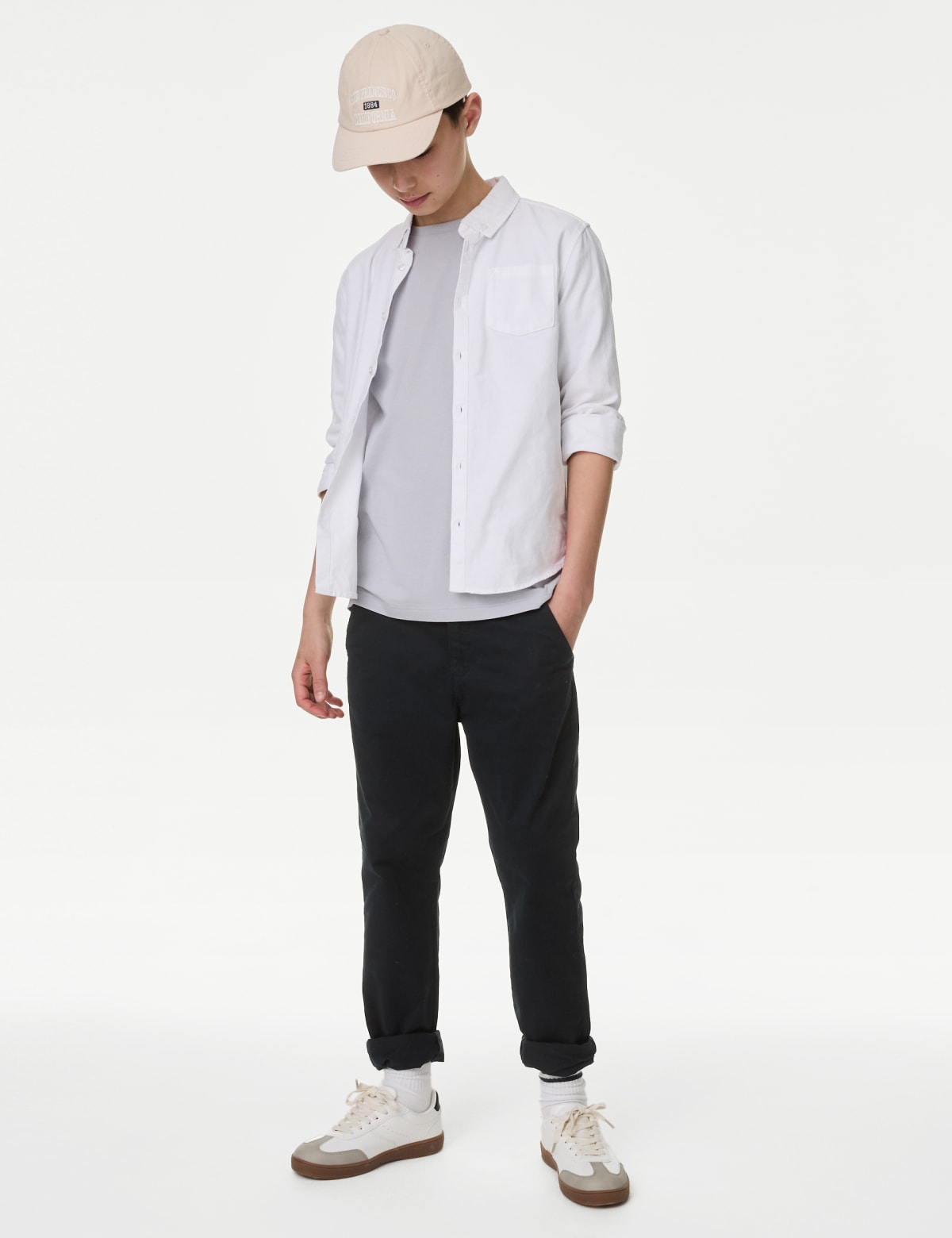 

Marks & Spencer Cotton Rich Chinos (6-16 Yrs) (BOYS, BLACK, 7-8 Y)