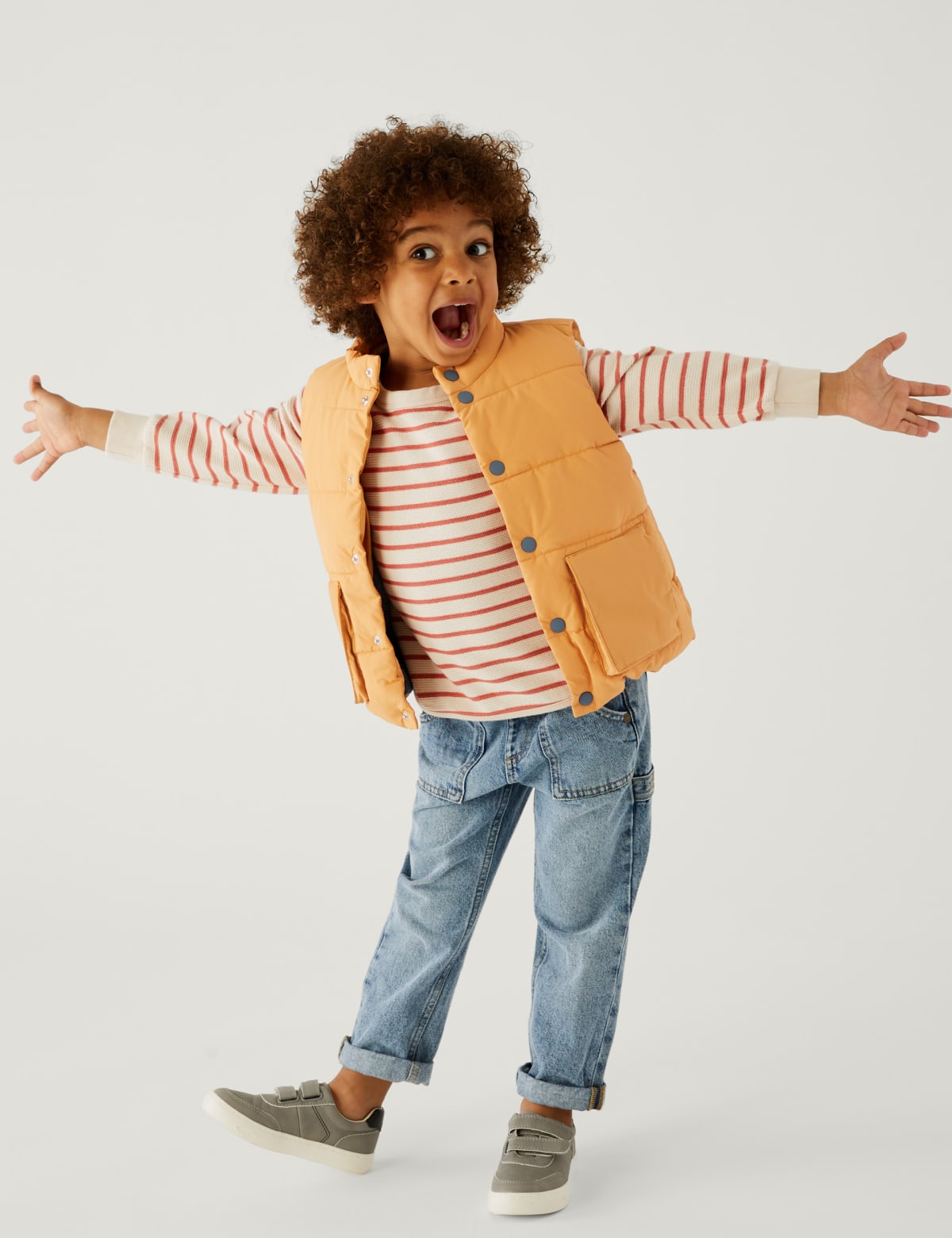 

Marks & Spencer Stormwear™ Padded Gilet (2 - 8 Yrs) (FADED ORANGE, 2-3 Y)