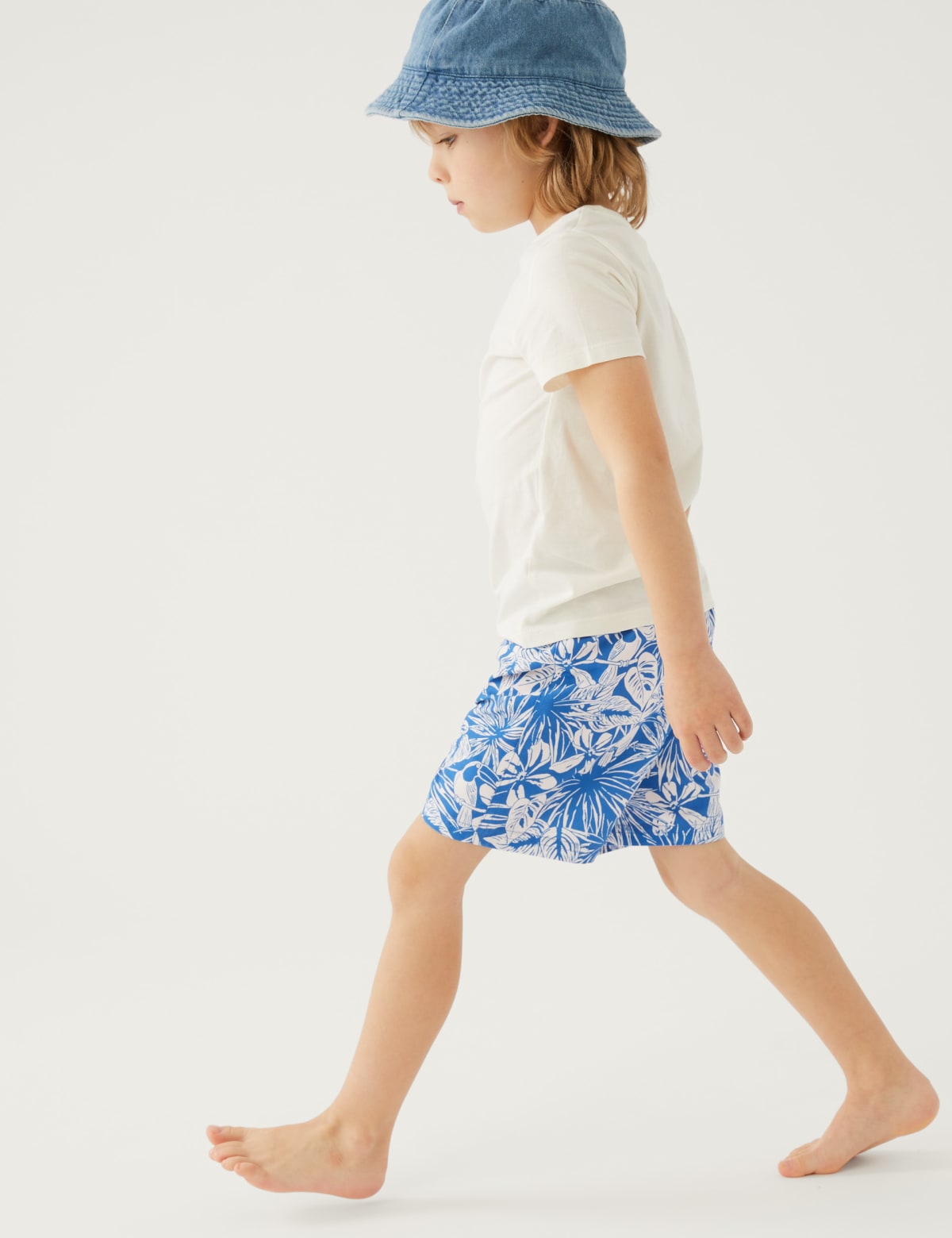

Marks & Spencer Mini Me Tropical Swim Shorts (2-7 Yrs) (BOYS, BLUE MIX, 5-6 Y)