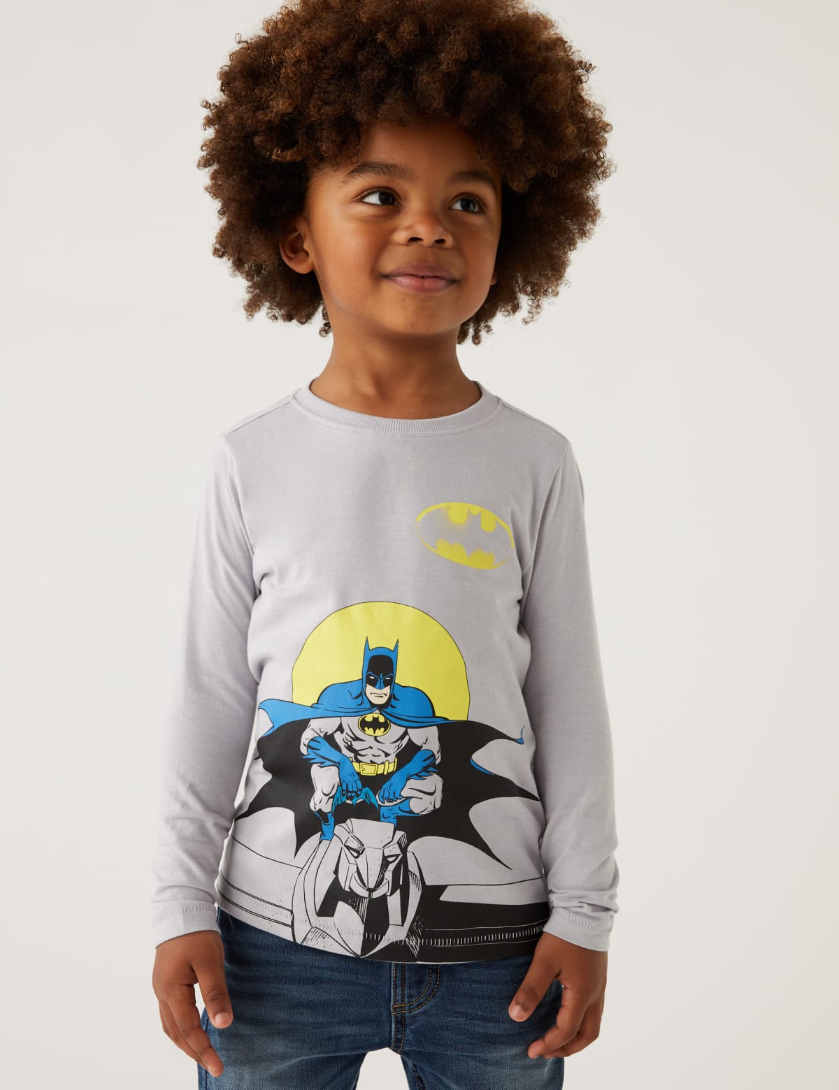 

Marks & Spencer 2pk Pure Cotton Batman™ Tops (BOYS, MULTI, 3-4 Y)