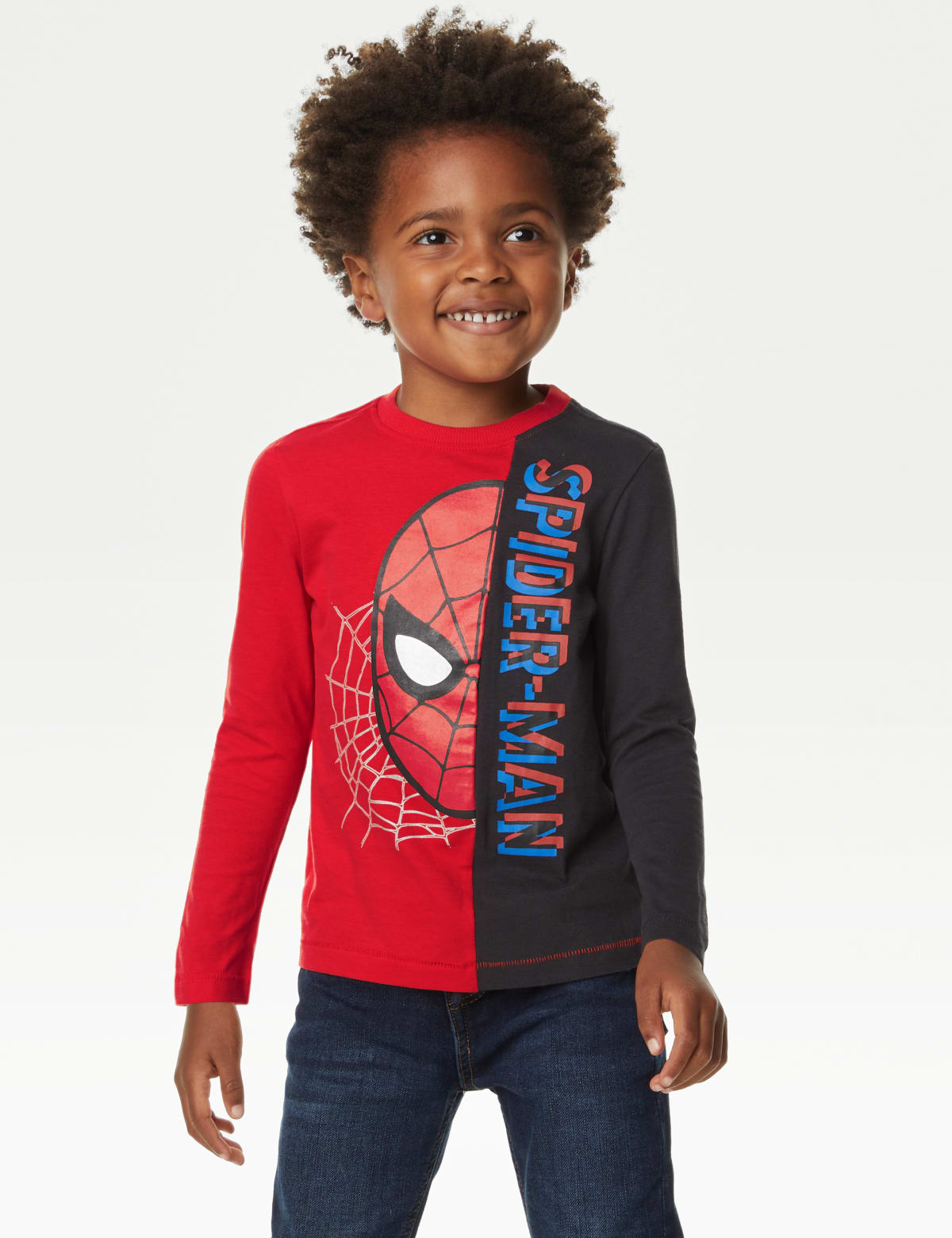

Marks & Spencer Pure Cotton Spider-Man™ Top (2-8 Yrs) (BOYS, RED MIX, 5-6 Y)