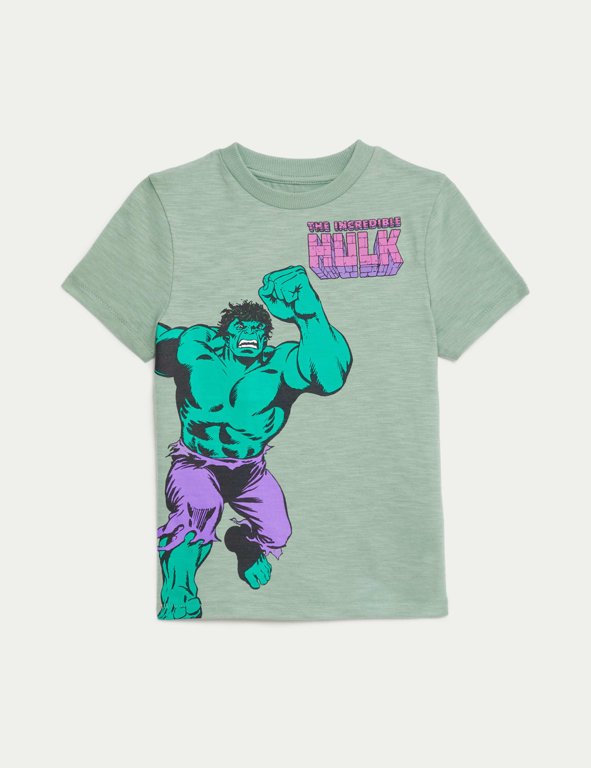 

Marks & Spencer Pure Cotton The Incredible Hulk™ T-Shirt (2-8 Yrs) (BOYS, GREEN, 3-4 Y)