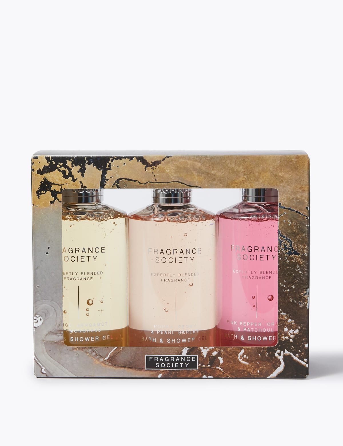 

Marks & Spencer Bath & Shower Gel Trio (FEMALE, NO COLOUR)