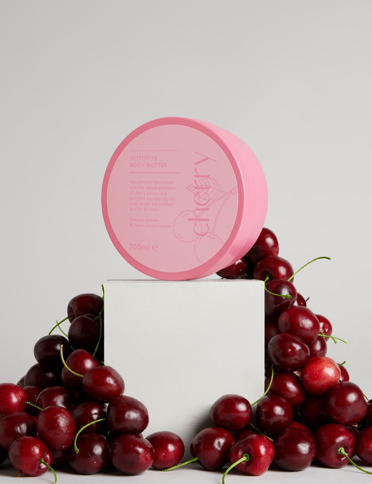 

Marks & Spencer Cherry Body Butter (UNISEX, NO COLOUR)