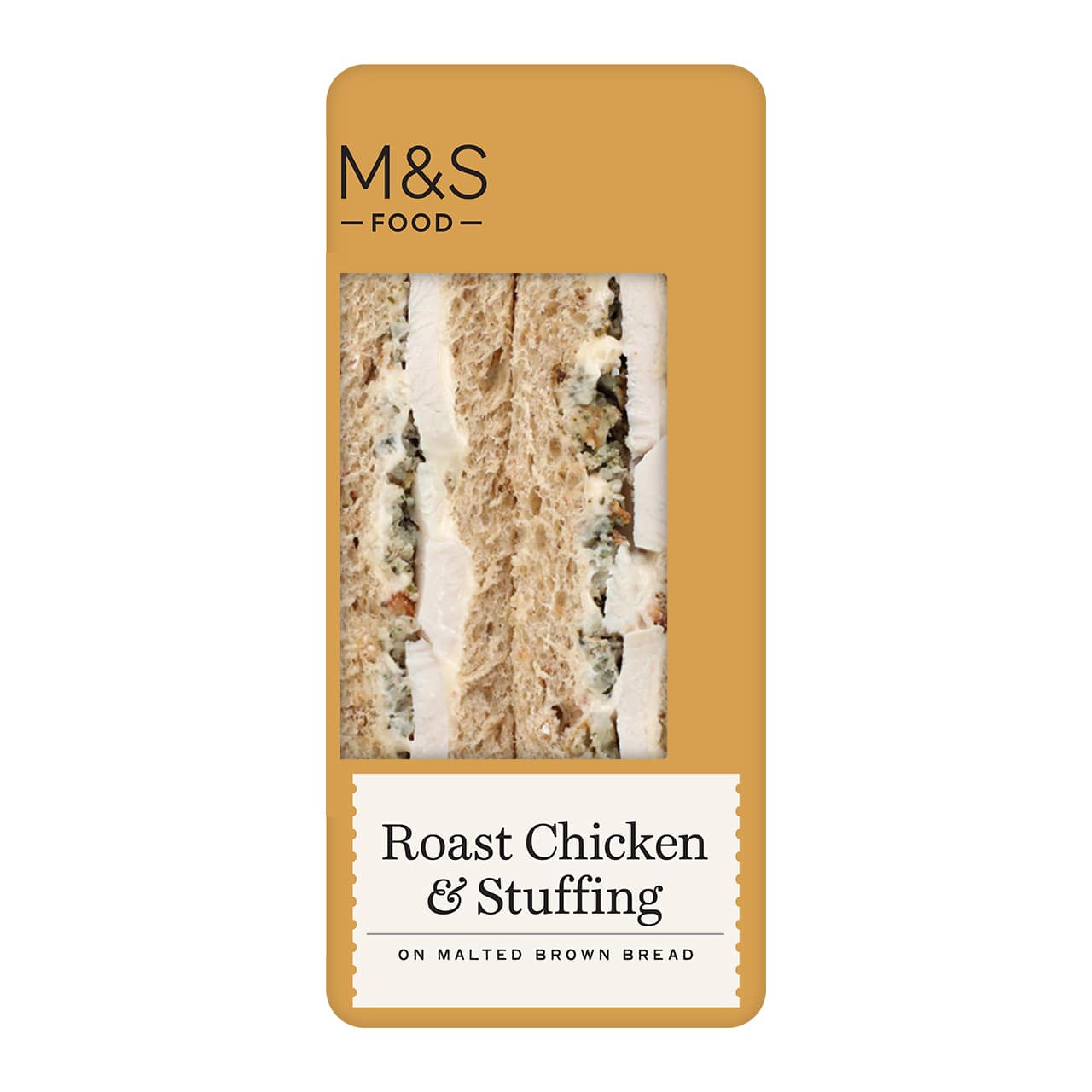 M&S Roast Chicken and Stuffing Sandwich