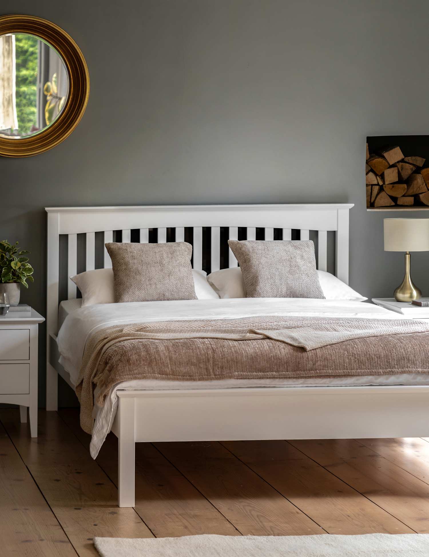 Gallery Direct Hastings Bed Soft White