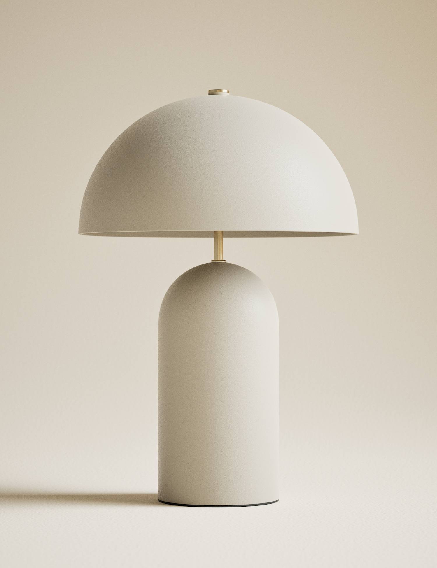 M&S Colby Large Rechargeable Table Lamp Ivory
