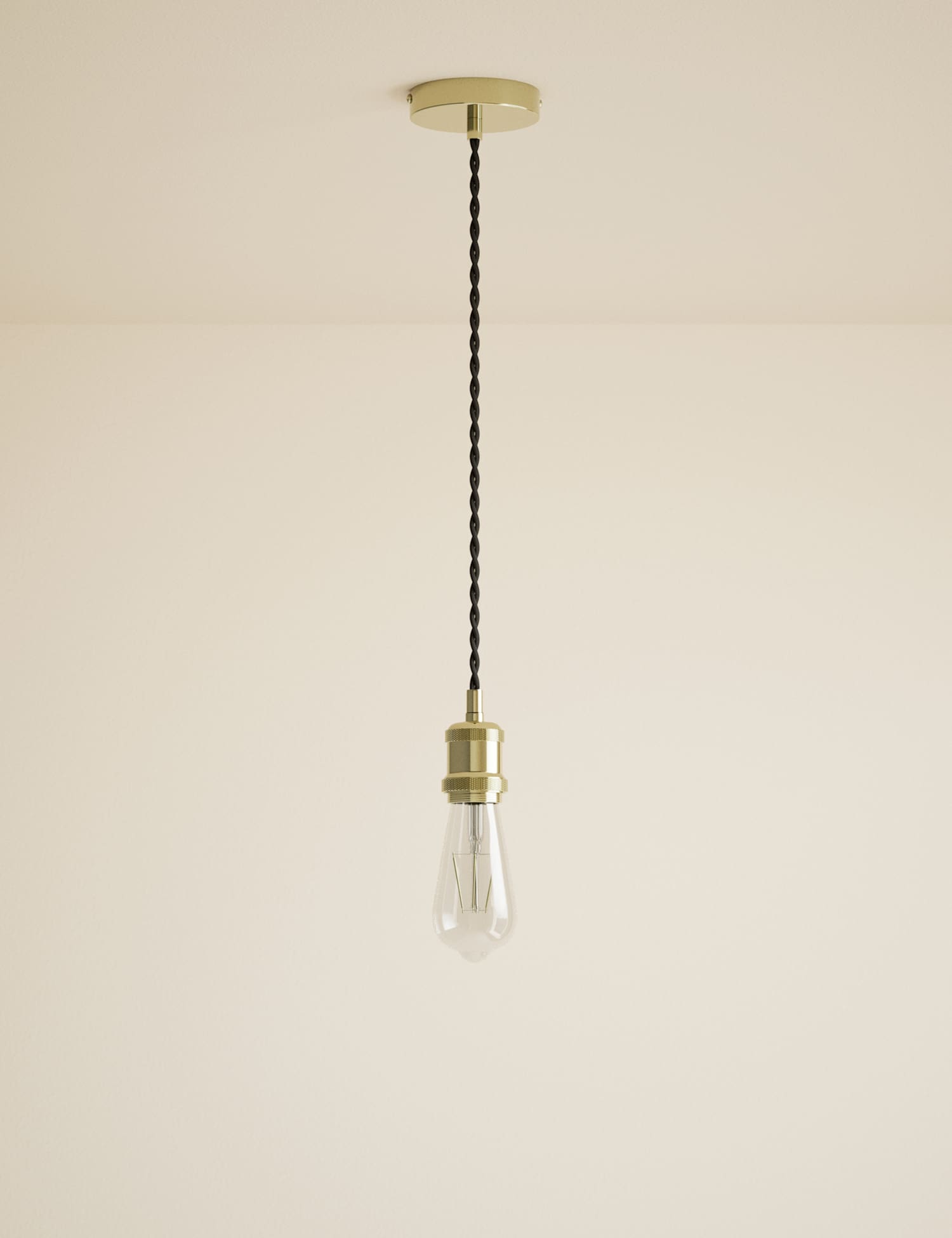 M&S Lighting Cable Kit Antique Brass