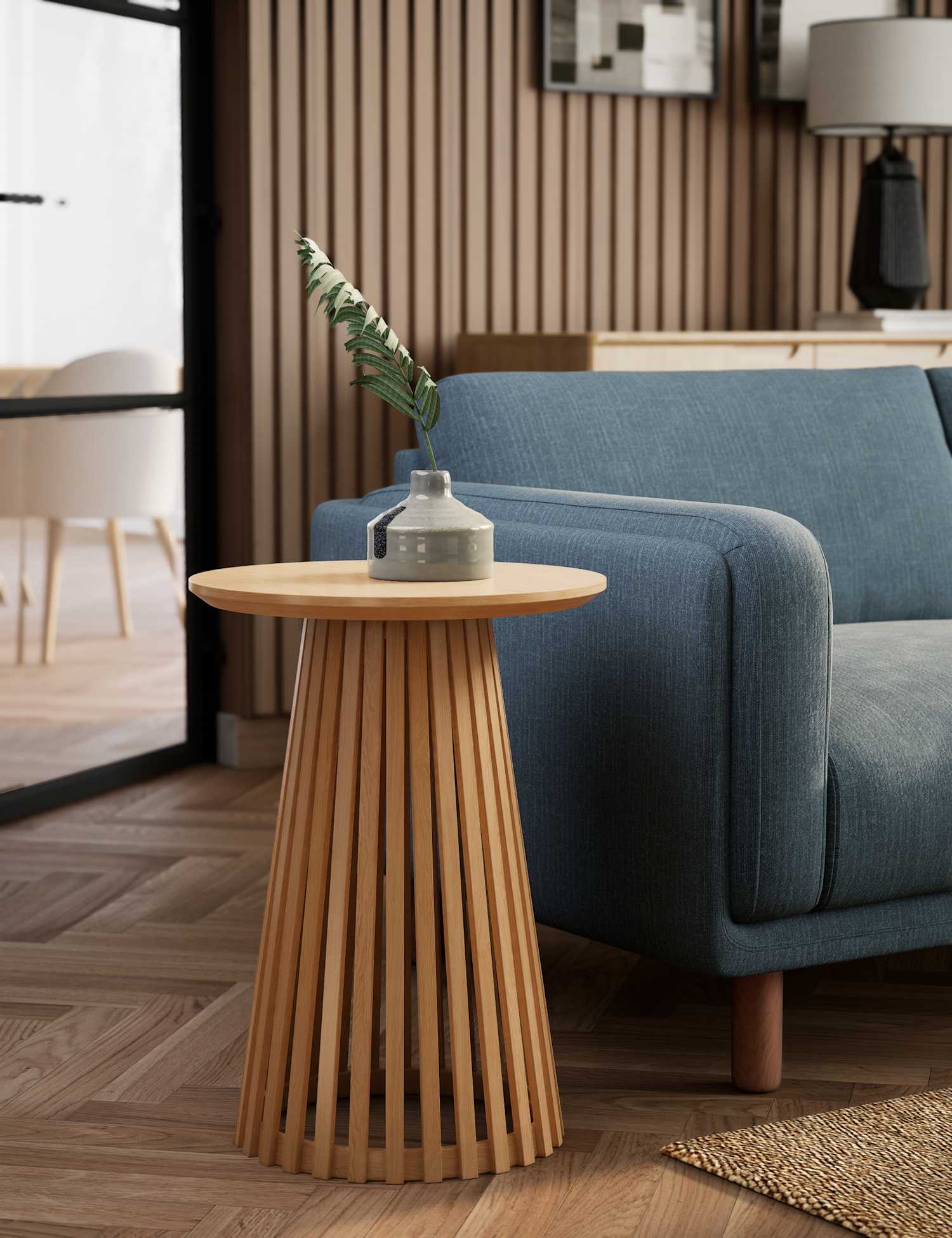 M&S Boardwalk Side Table Natural