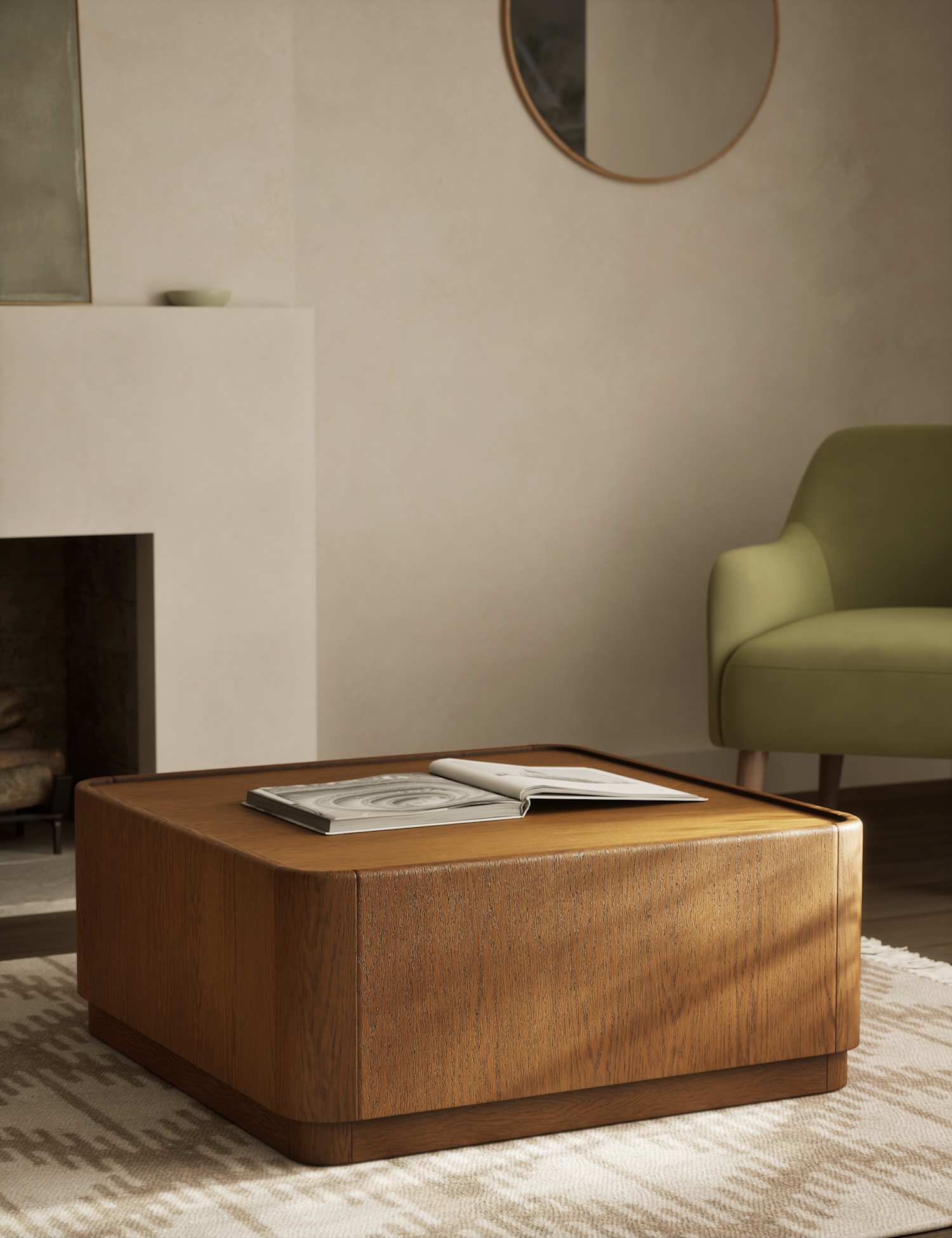 M&S Dempsey Coffee Table Natural Mix