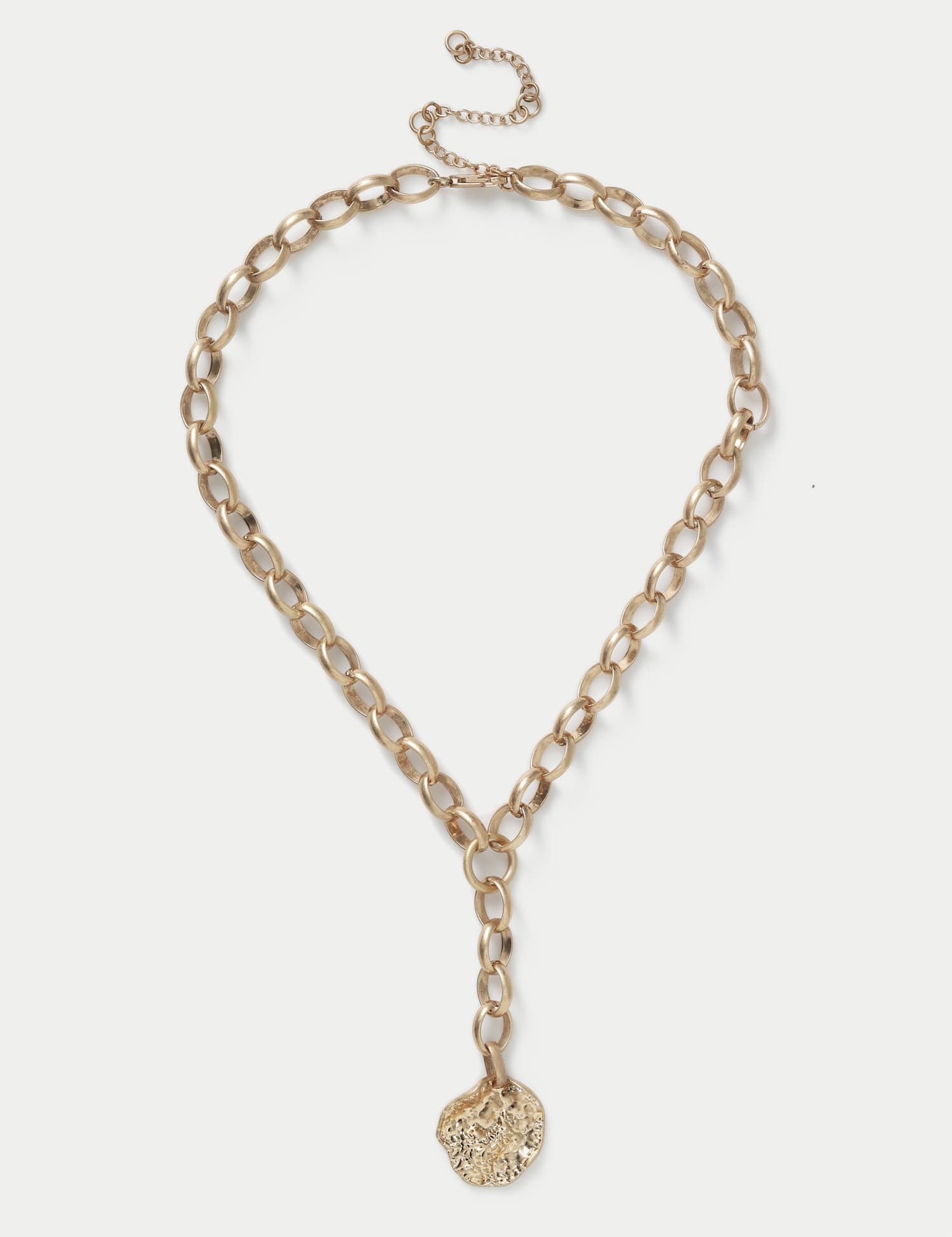 Per Una Per Una Brushed Link Pendant Y-Necklace Gold