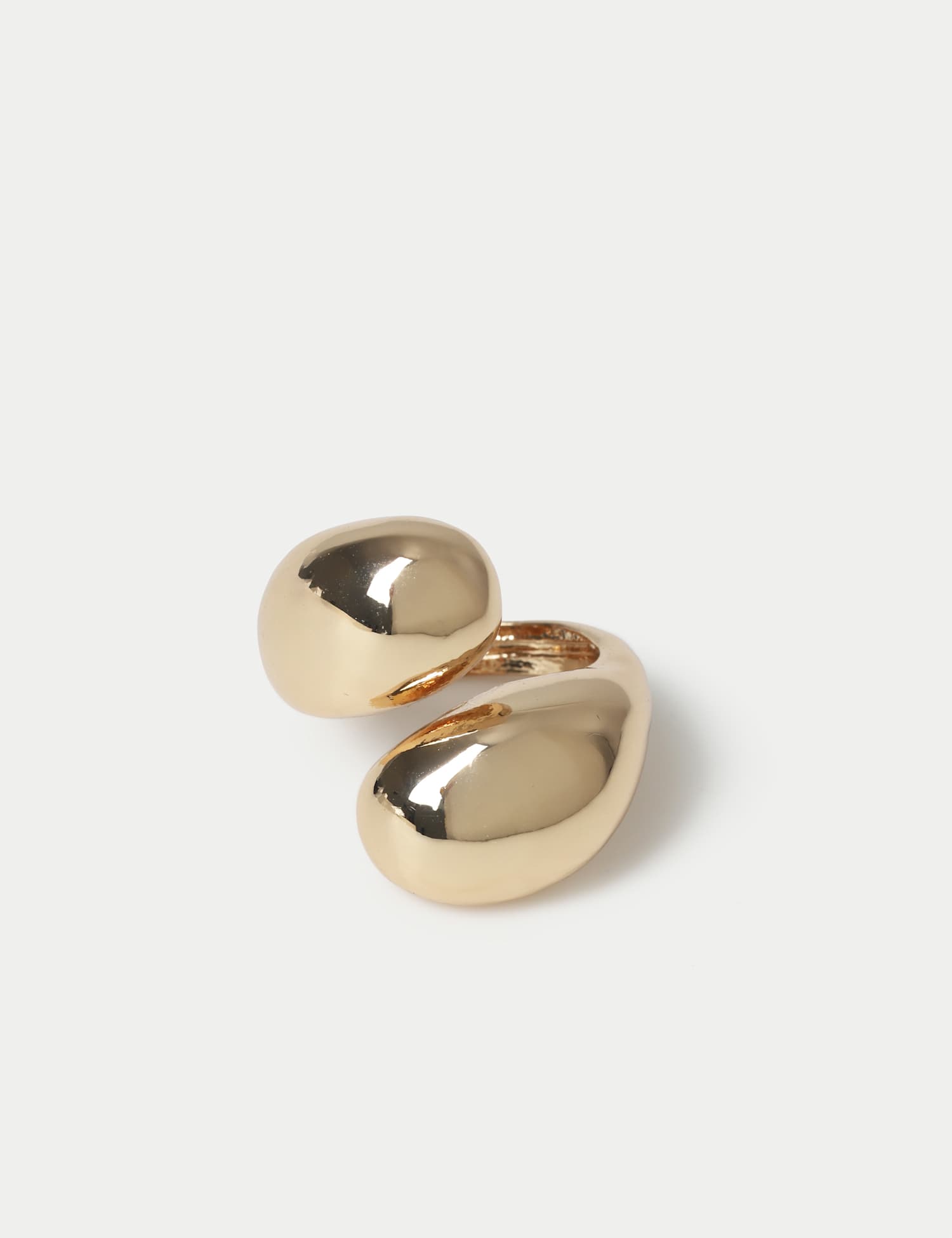 M&S Chubby Twist Ring Gold