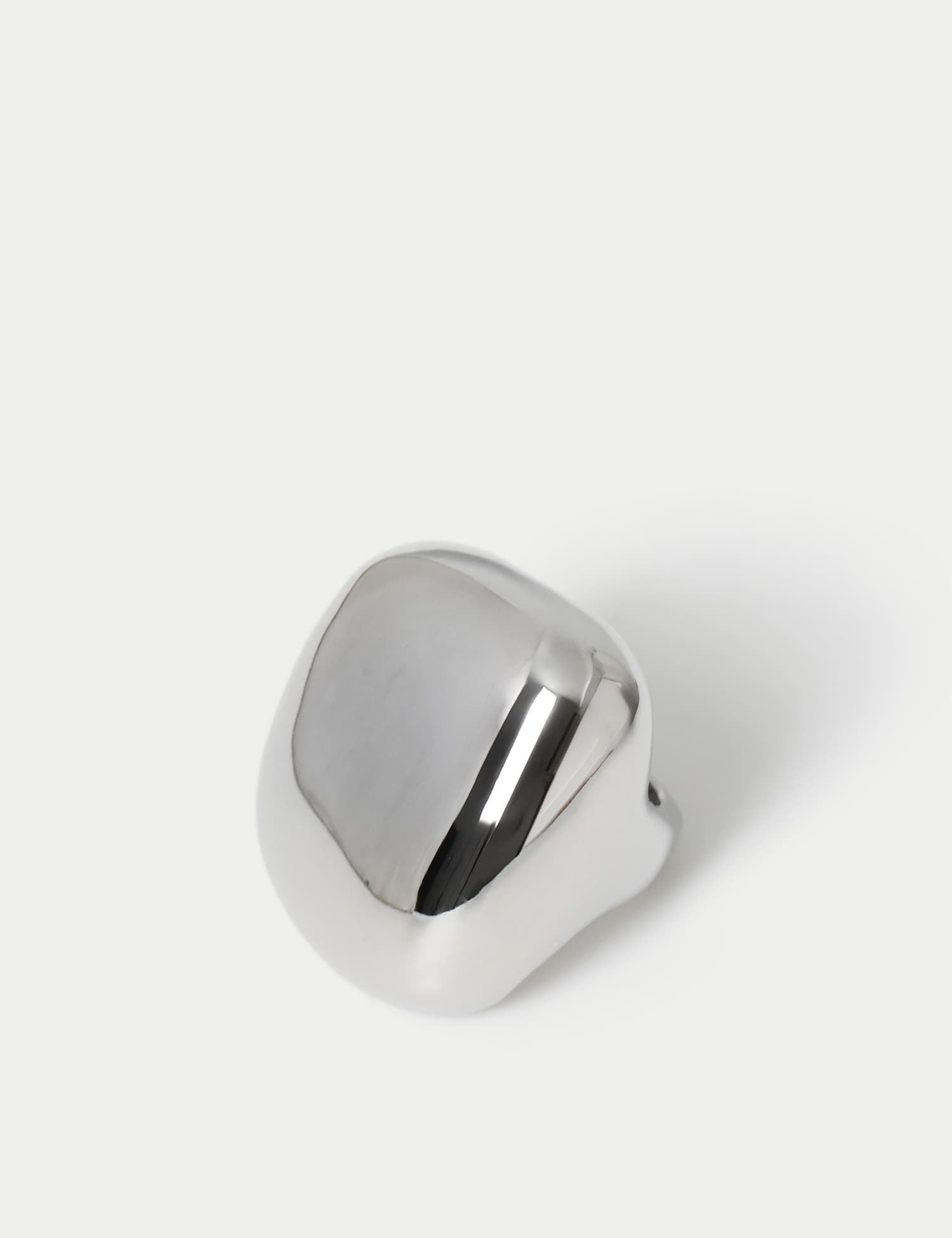 M&S Dome Statement Ring Silver