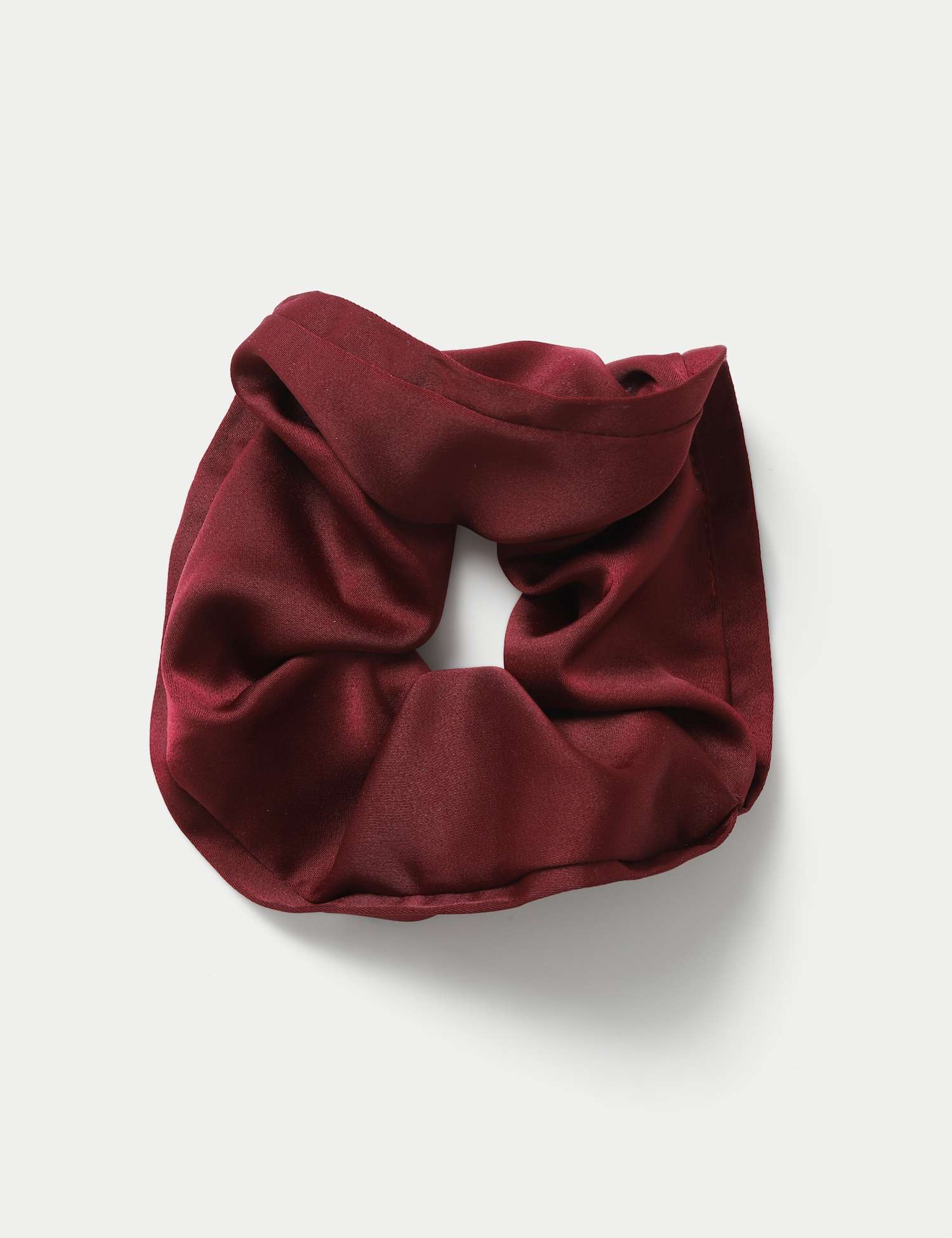 M&S Burgundy Scrunchie Burgundy