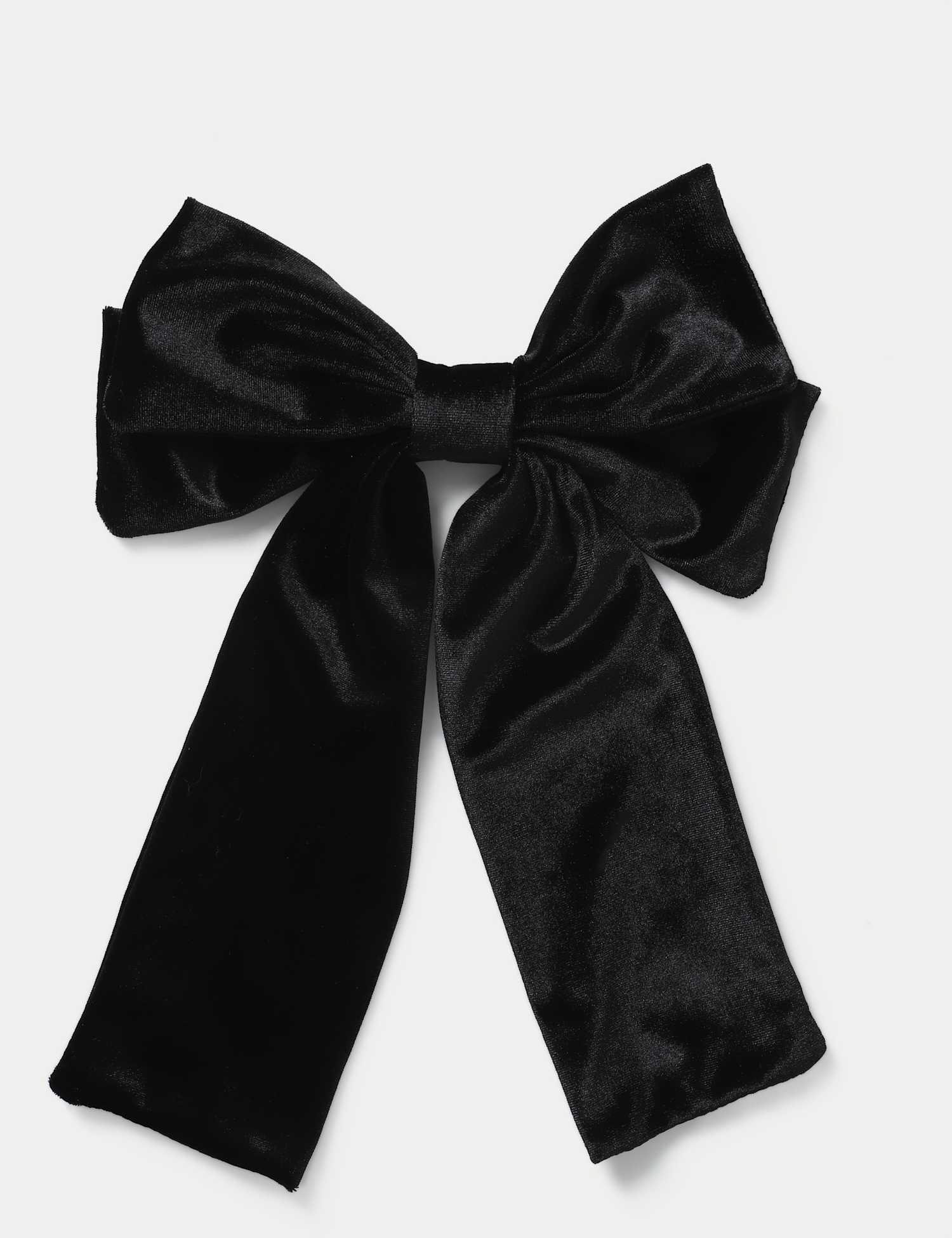 M&S Oversized Hair Bow Black