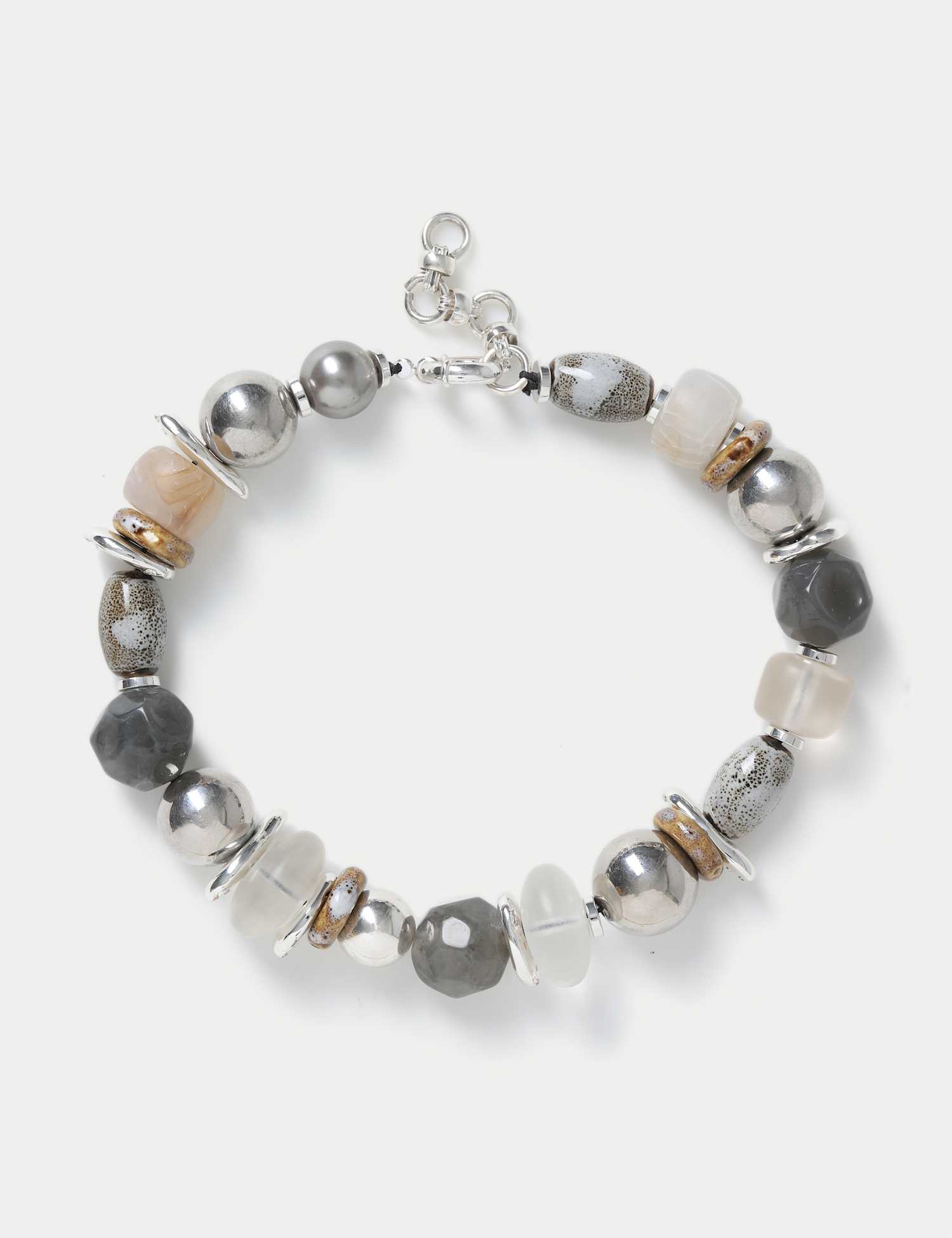 M&S Eclectic Short Rope Necklace Multi