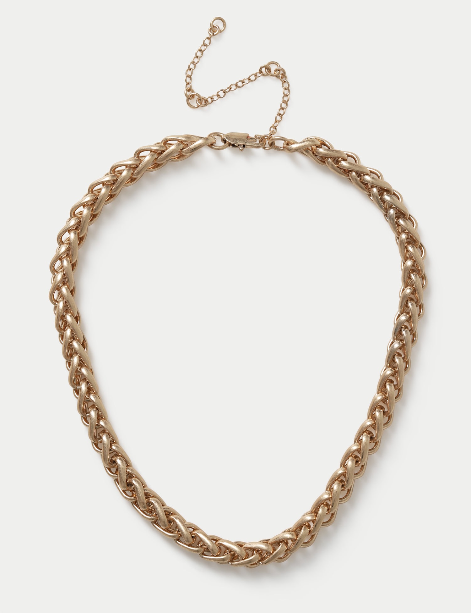 M&S Chunky Link Chain Necklace Gold