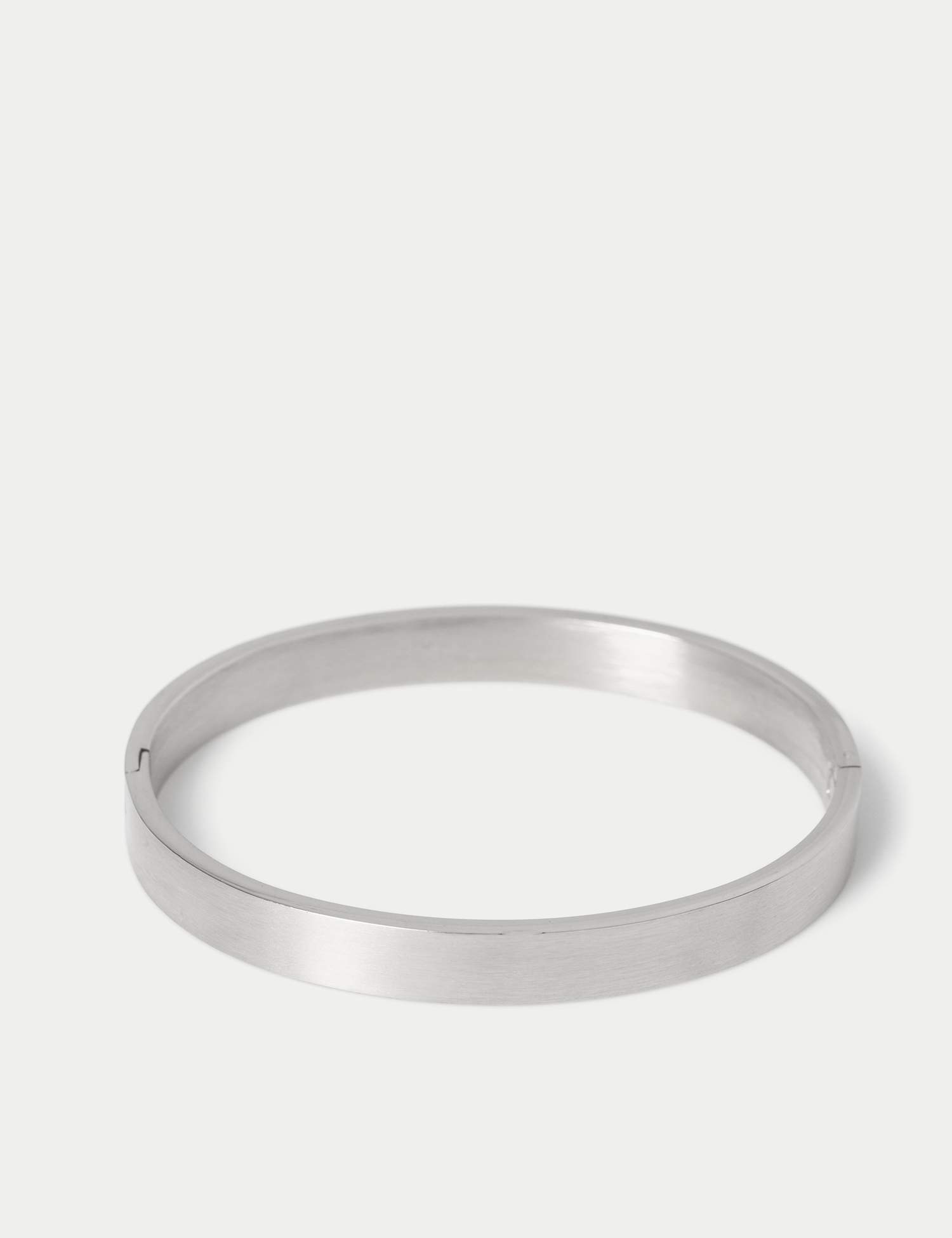 Autograph Auto Stainless Bangle Silver