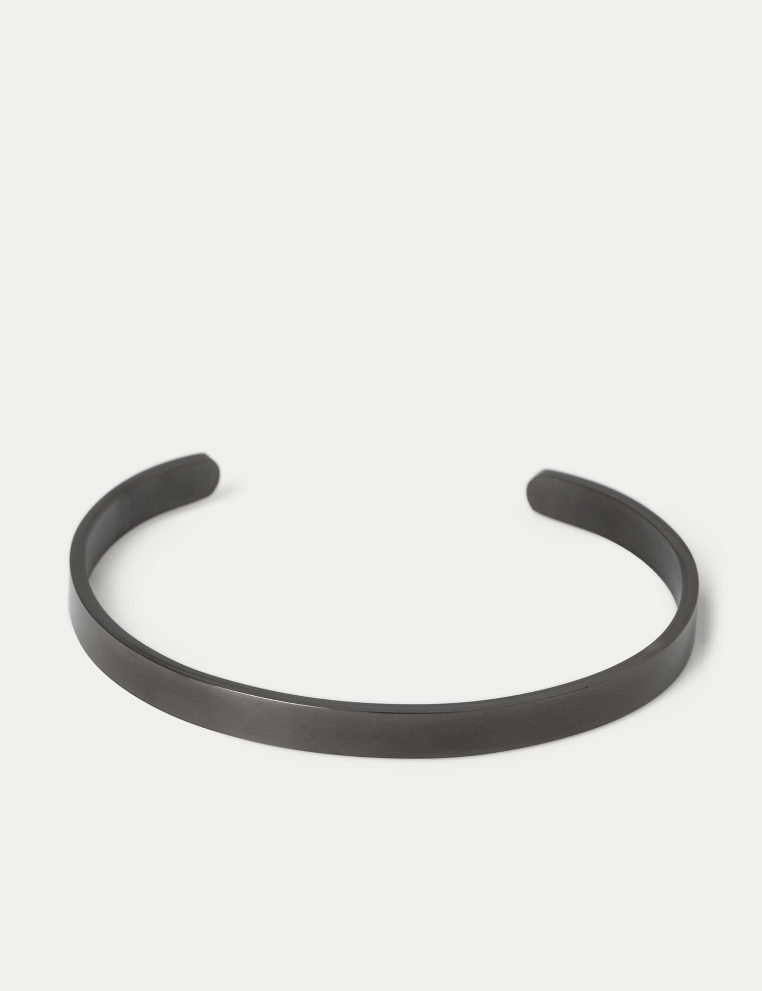 M&S Stainless Thin Cuff Black