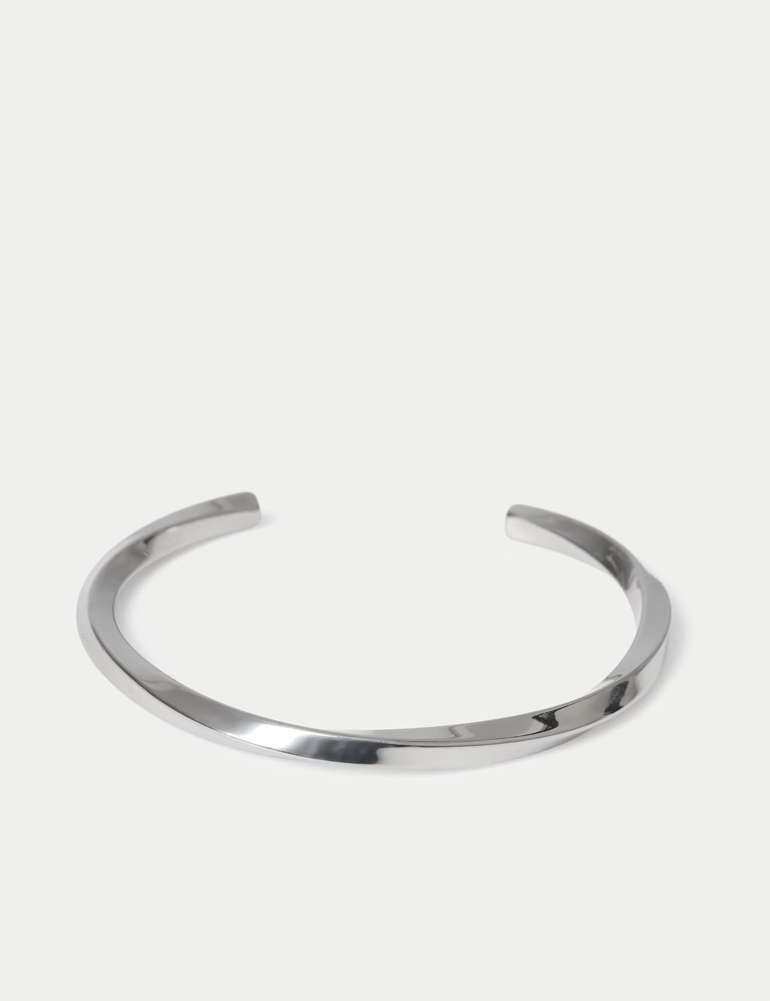 Autograph Auto Clean Cuff Bracelet Silver