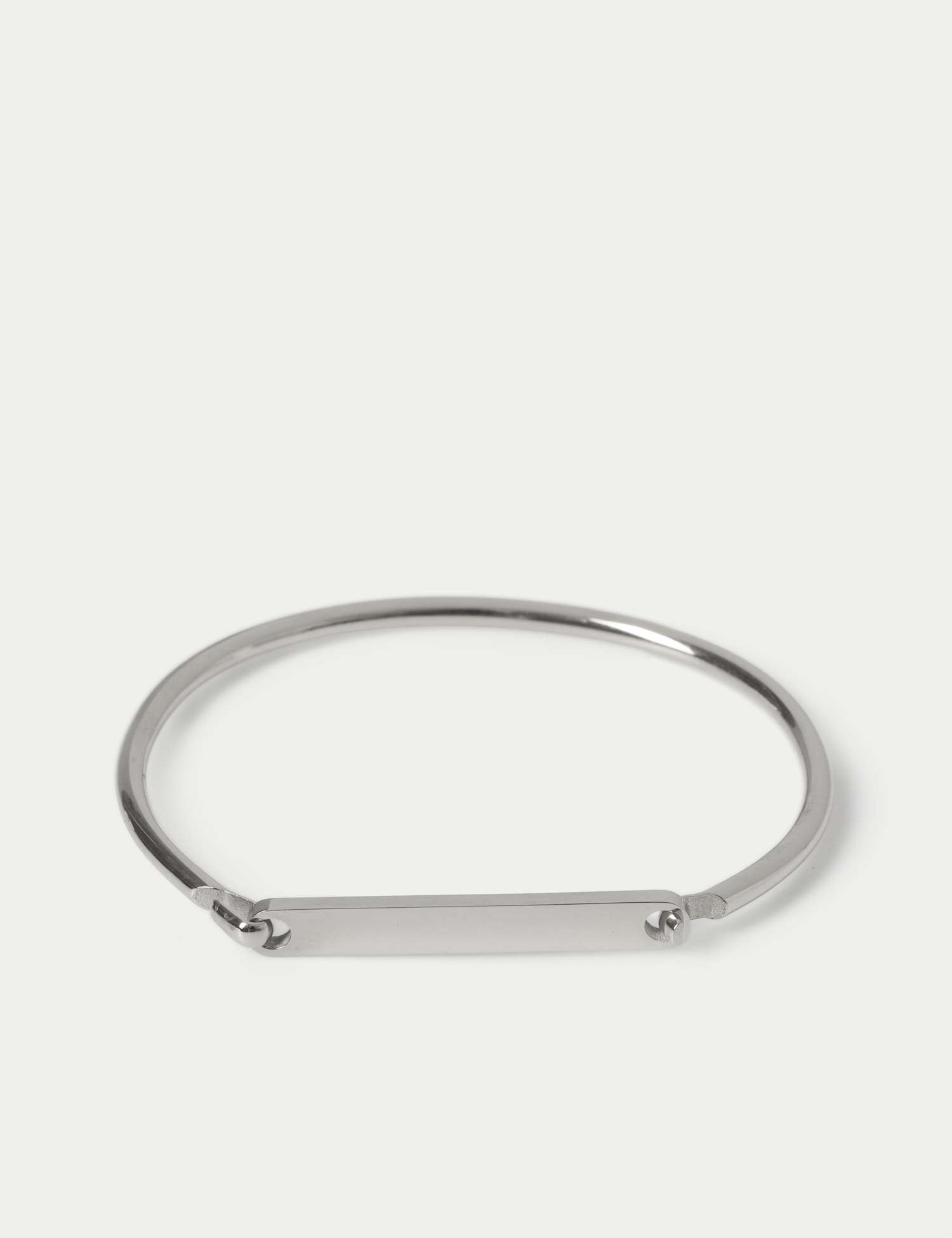M&S Autograph Stainless Bangle Silver