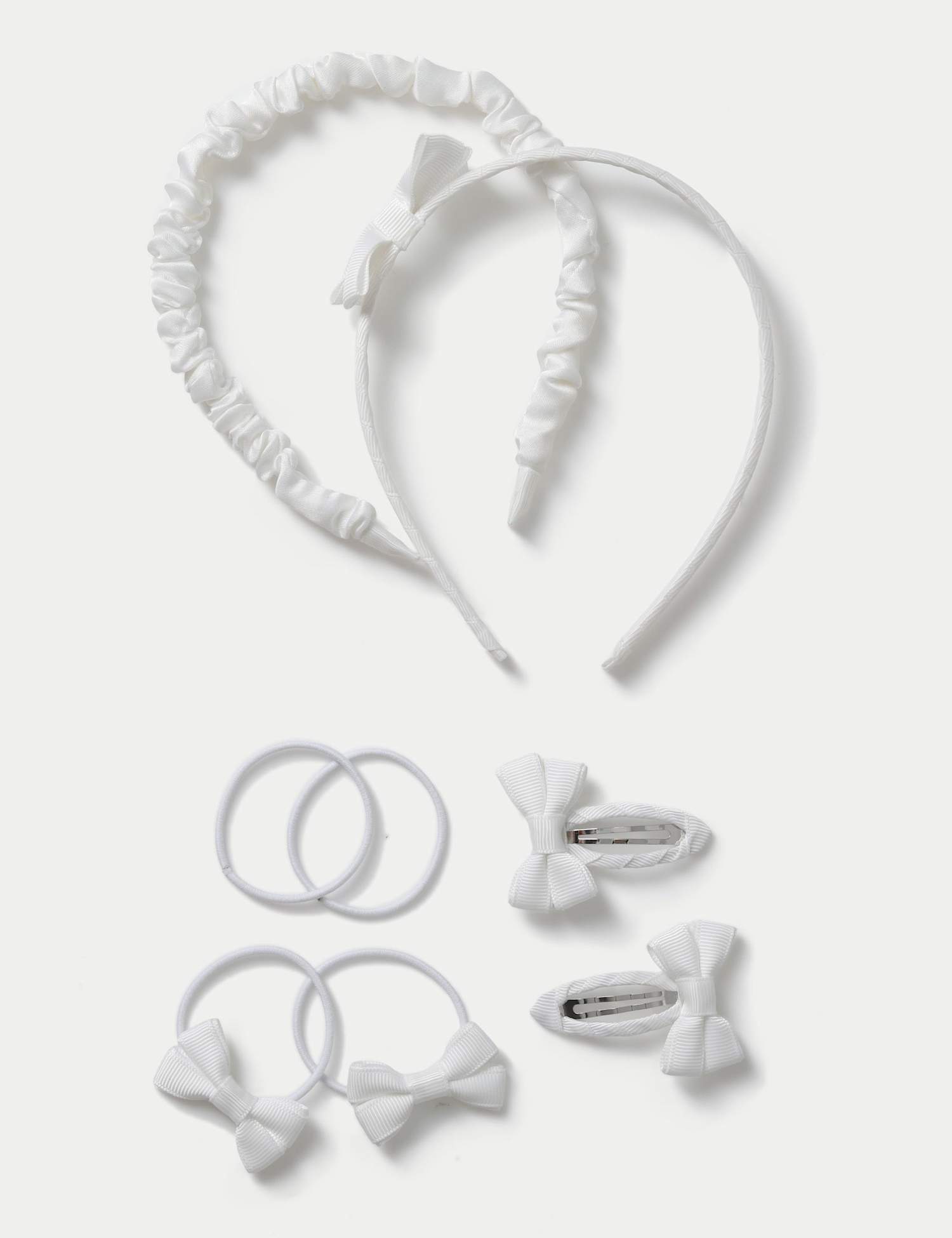 M&S Back To School Solid Bumper Pack White