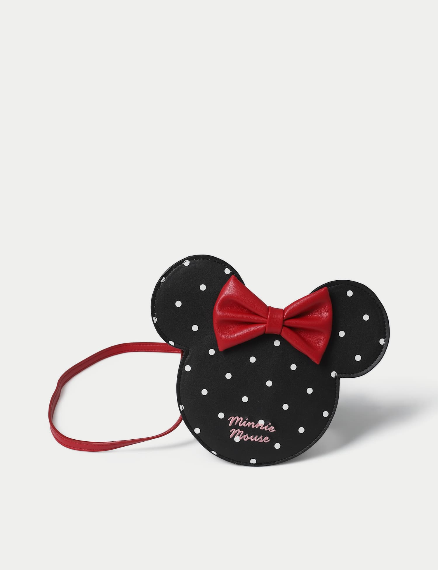 M&S Minnie Mouse� Polka Dot Bag Black Mix