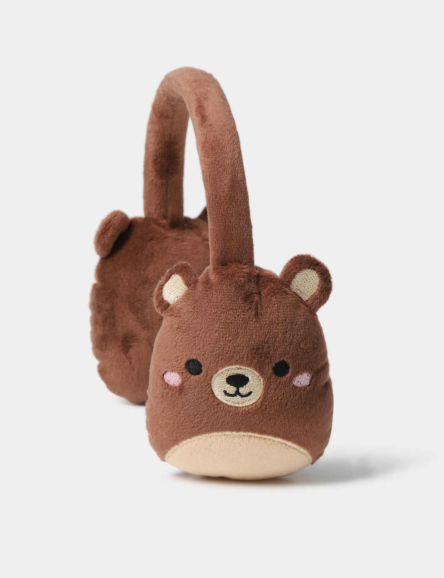 M&S Squishmallows� Omar Earmuffs Brown