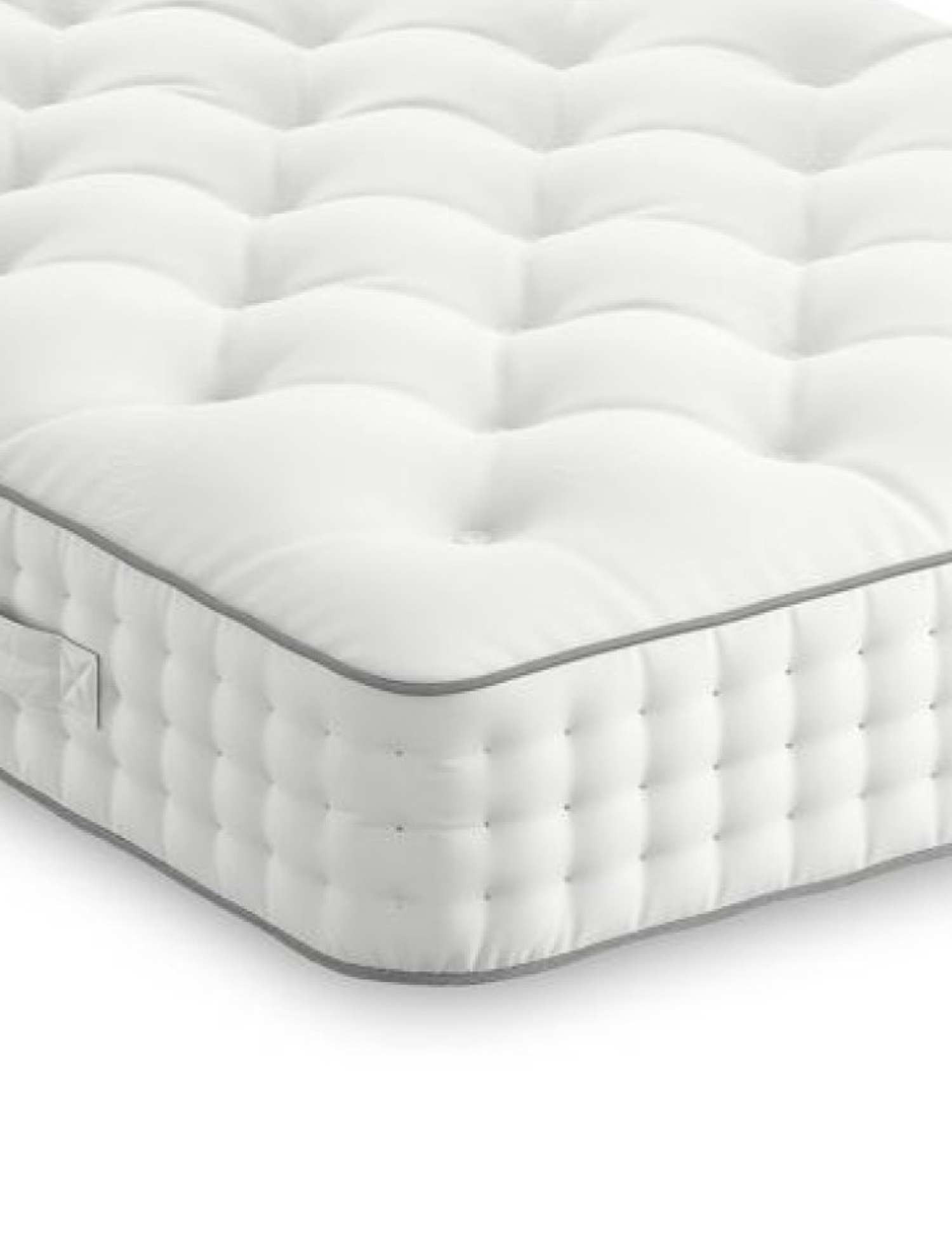 M&S 1500 Pocket Spring Medium Mattress White