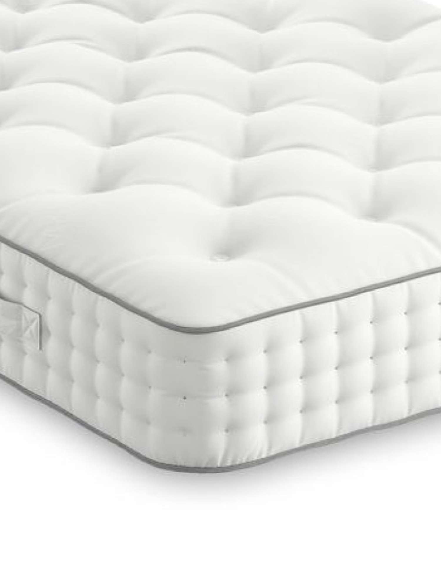 M&S 1500 Pocket Spring Firm Mattress White