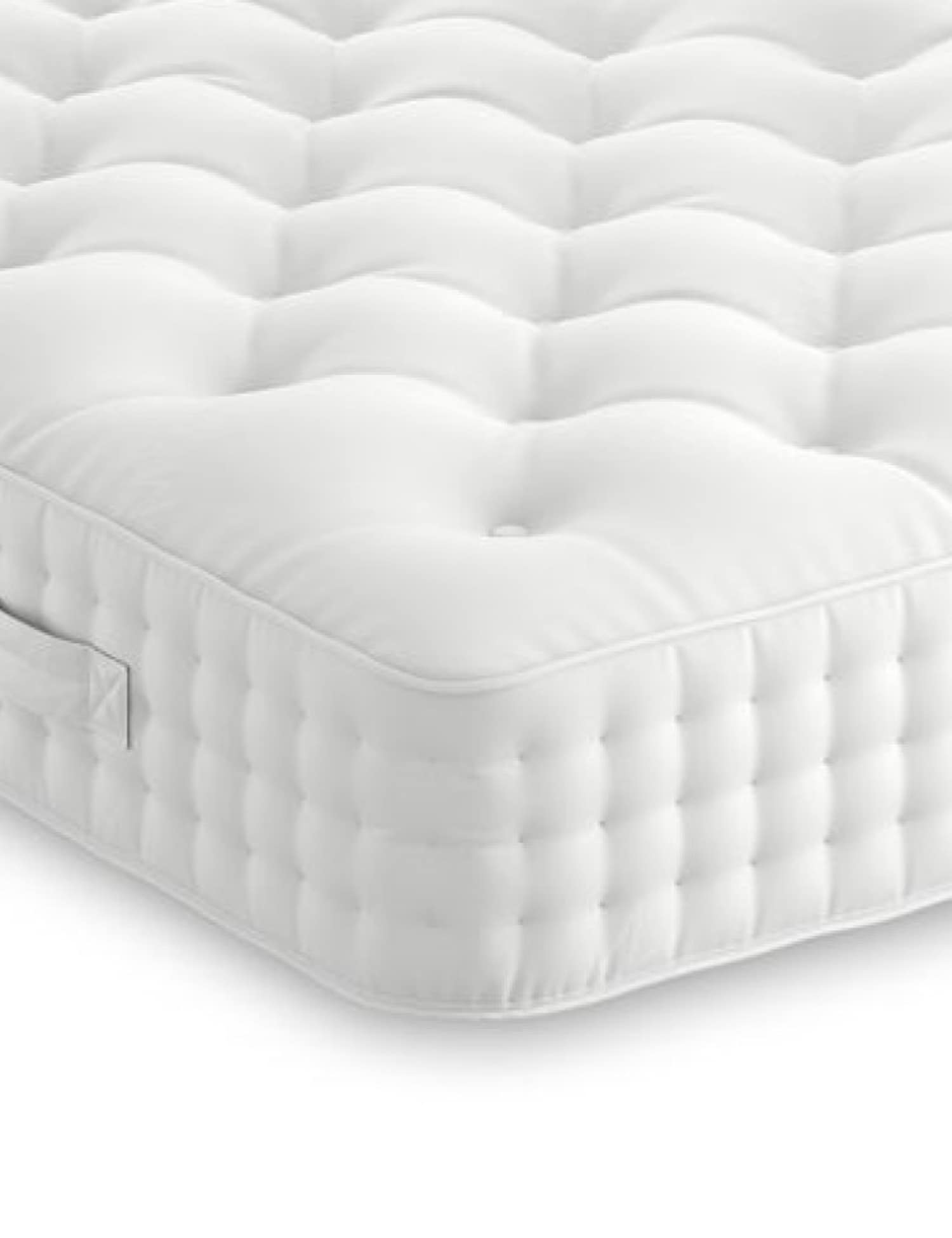 M&S 1500 Pocket Spring Extra Firm Mattress White