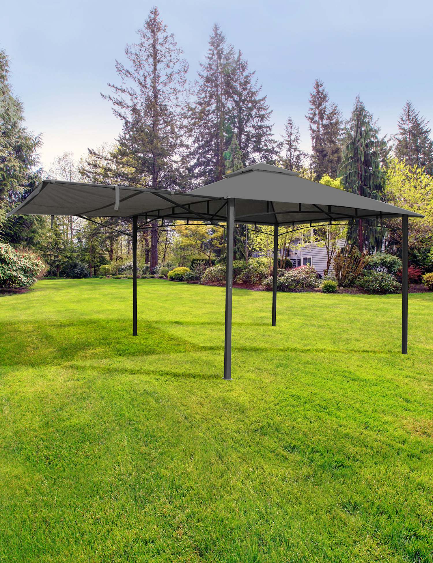 Image of Royalcraft Algarve Extending Gazebo Grey