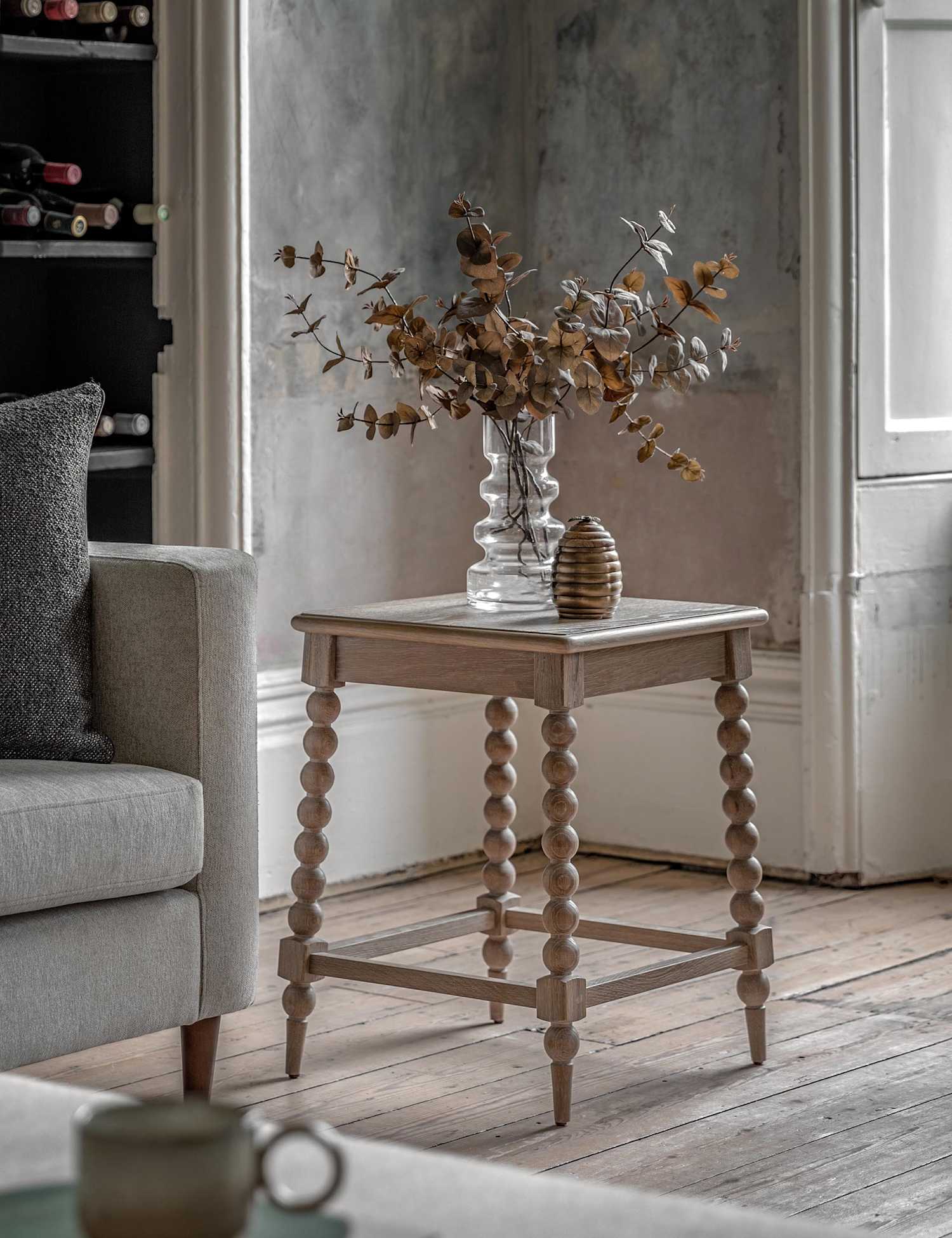 Gallery Direct Artisan Square Side Table Natural