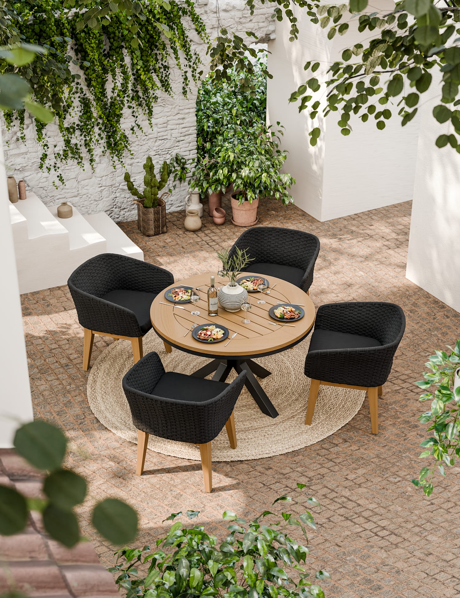 Image of Royalcraft Tuscany 4 Seater Dining Set&hellip;
