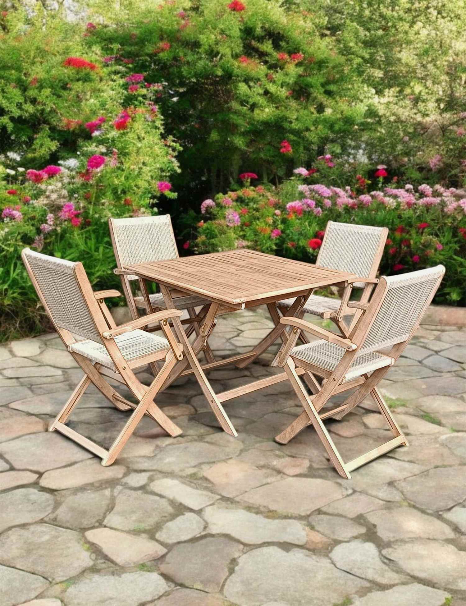 Image of Royalcraft London 4 Seater Rope Folding&hellip;