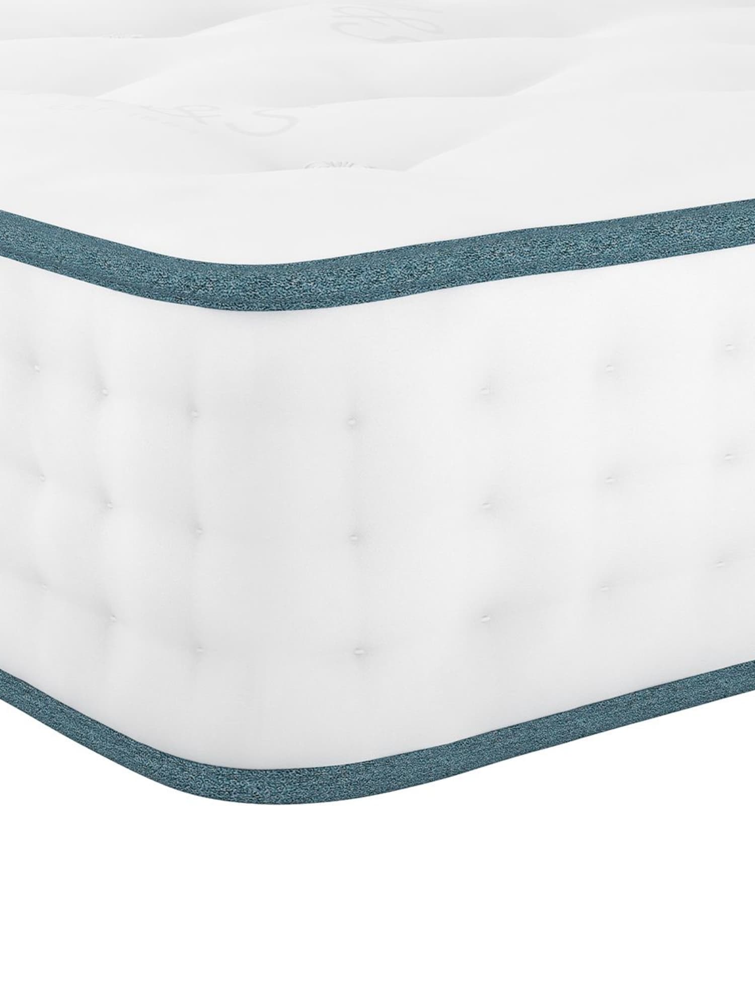 M&S 3500 British Wool Pocket Spring Firm Mattress White