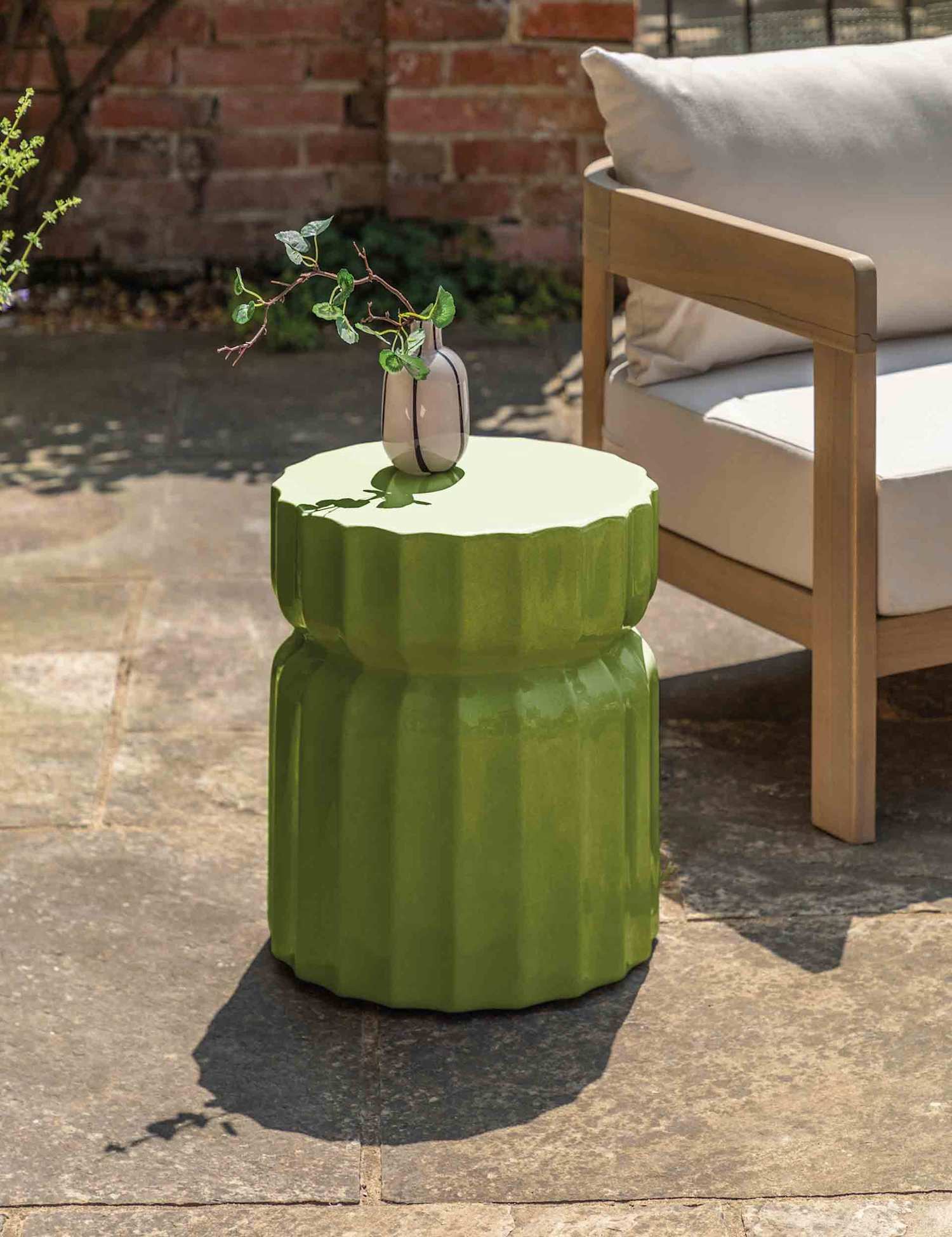 Image of Gallery Direct Cirella Outdoor Side Table&hellip;