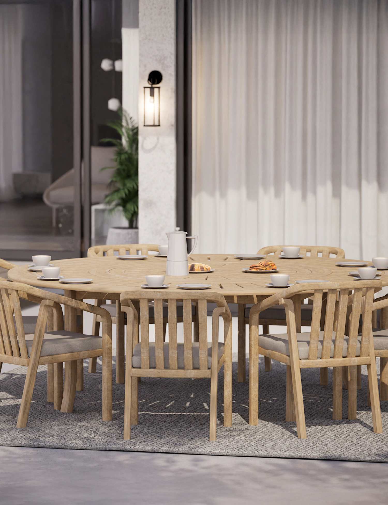 Image of Royalcraft Maris 8 Seater Garden Dining&hellip;