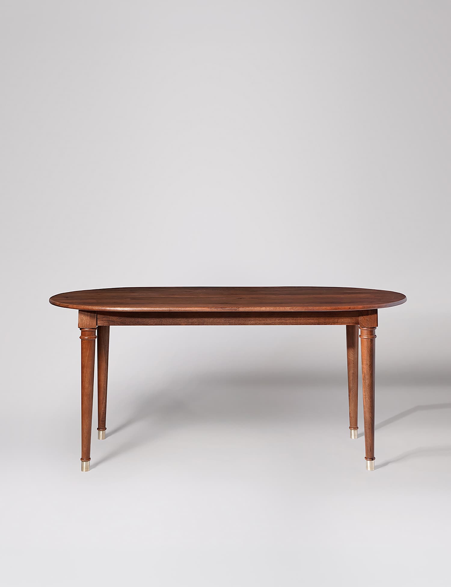 Swoon Dryden Mango Wood 6 Seater Dining Table Dark Brown